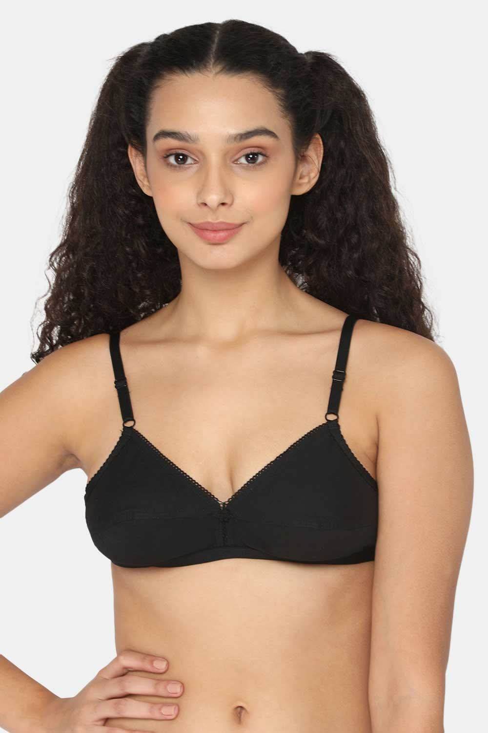 Naidu Hall Cotton Saree Bra with Decorative Neckline and Sweat-Absorbent Technology - Naidu Hall Family Store