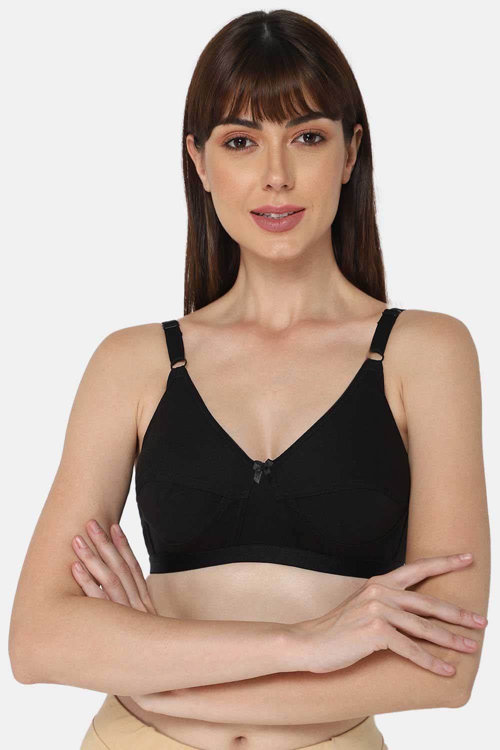 High Coverage Non-Wired Non-Padded Wide & Adjustable Strap Intimacy Saree Bra - INT01 - Prime Shade - Naidu Hall Family Store
