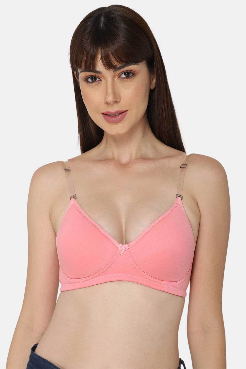Medium Coverage Intimacy Non-Wired Padded T-Shirt Bra with Inner Seam – EC06 - Naidu Hall Family Store