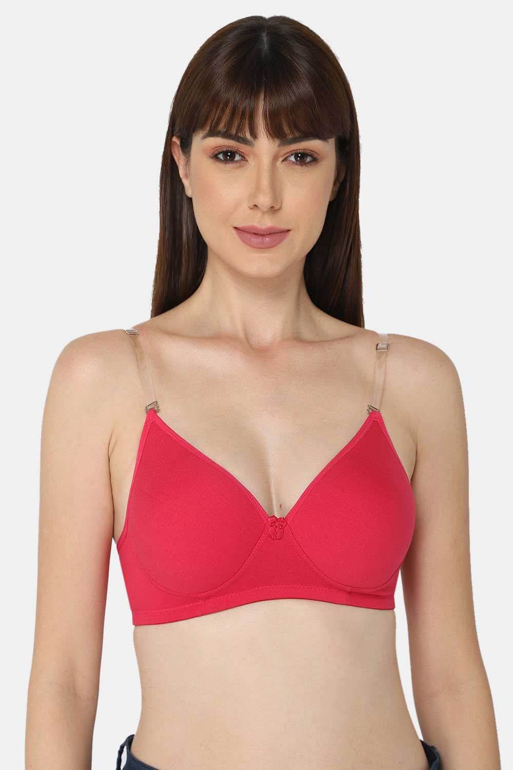 Medium Coverage Non-Wired Thin & Adjustable Intimacy T-Shirt Padded Bra - UC09 - Naidu Hall Family Store