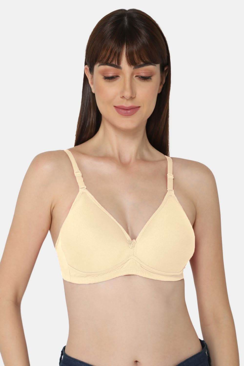 Medium Coverage Non-Wired Premium Cotton Wire-free Intimacy Padded Backless Bra - UC11 - Naidu Hall Family Store