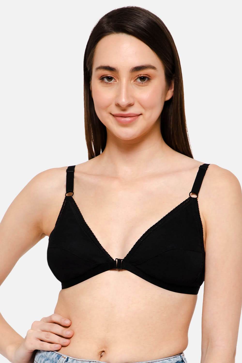 Naidu Hall Non-Padded Non-Wired Front Open Saree Bra - EFRT - Naidu Hall Family Store