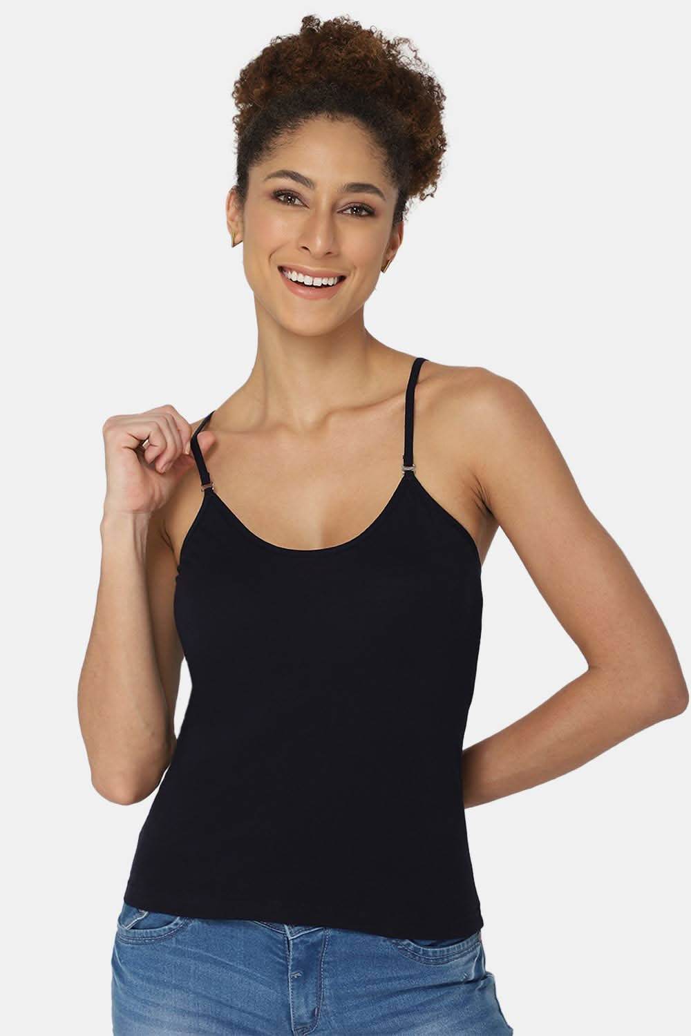 Intimacy Full Coverage Cotton Slip Camisole – IN15 | Non-Wired, Non-Padded & Ultra-Comfortable - Naidu Hall Family Store