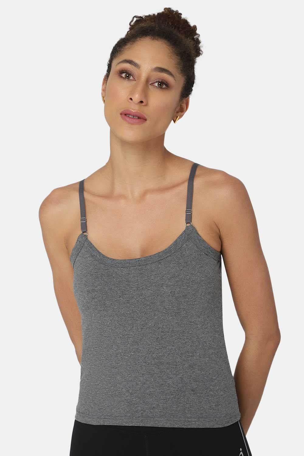 Intimacy Cotton Slip Camisole – IN05 | Wire-Free, Seamless & Adjustable - Naidu Hall Family Store