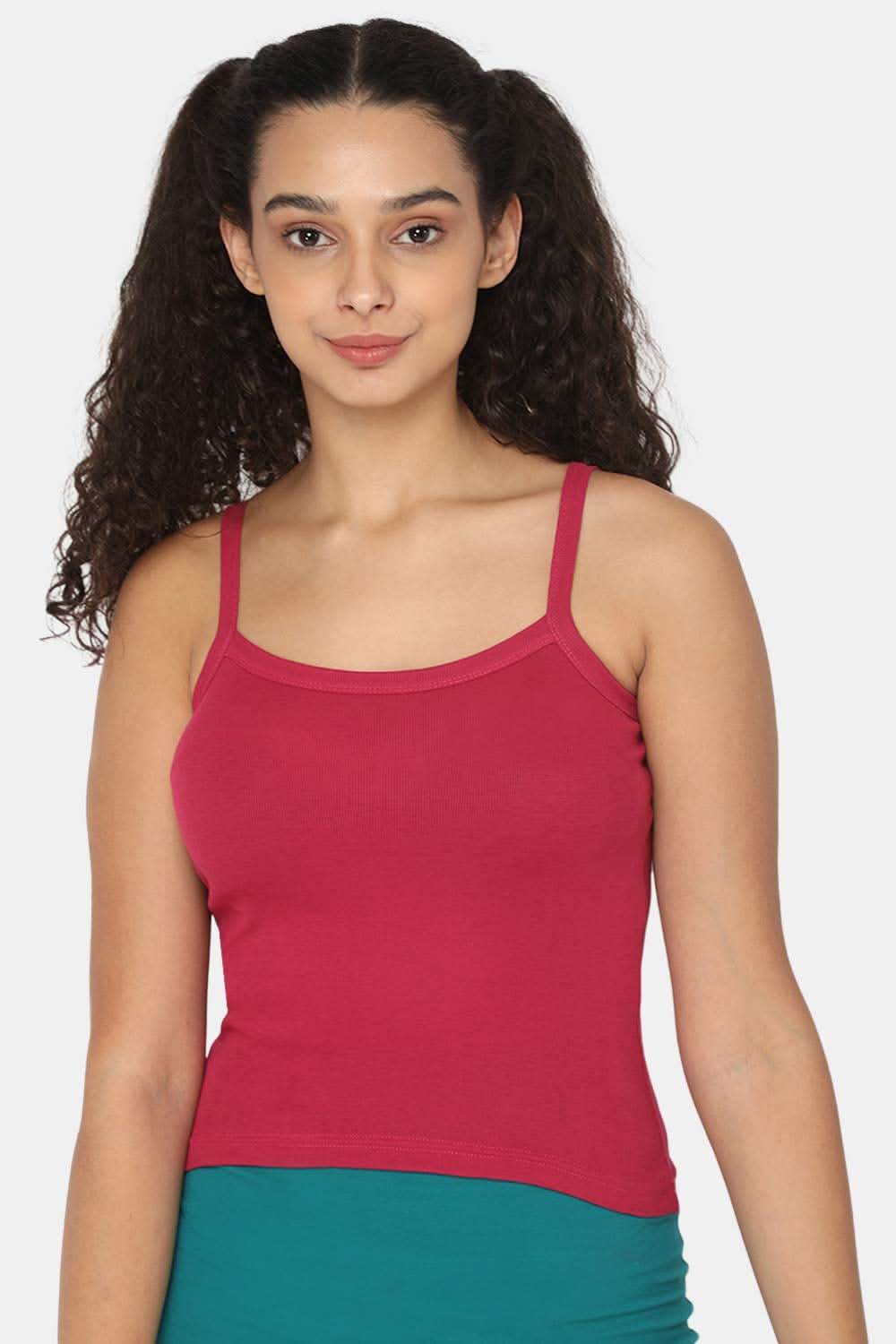 Intimacy Full Coverage 100% Cotton Slip Camisole – IN01 | Non-Padded & Seamless Comfort for Everyday Wear - Naidu Hall Family Store