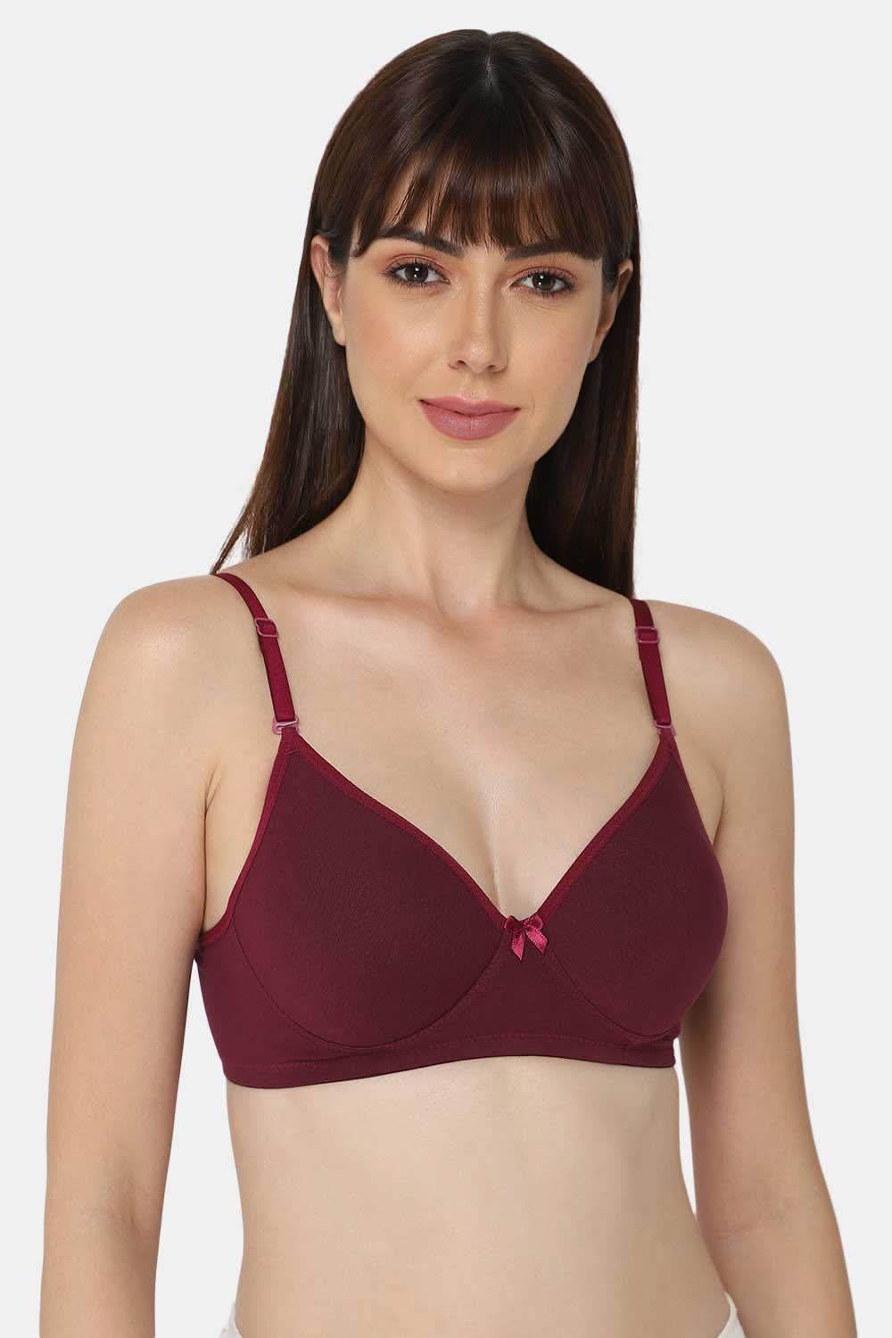 Medium Coverage Non-Wired Thin & Adjustable Intimacy T-Shirt Padded Bra - UC09 - Naidu Hall Family Store