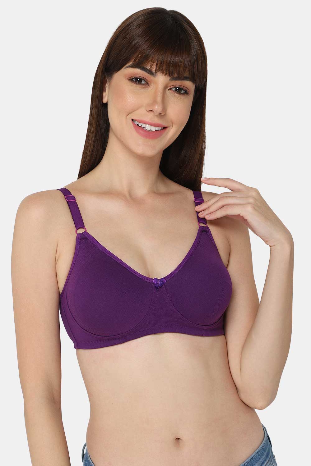 High Coverage Non-Wired Intimacy Double Layered Padded Wirefree Tube Bra