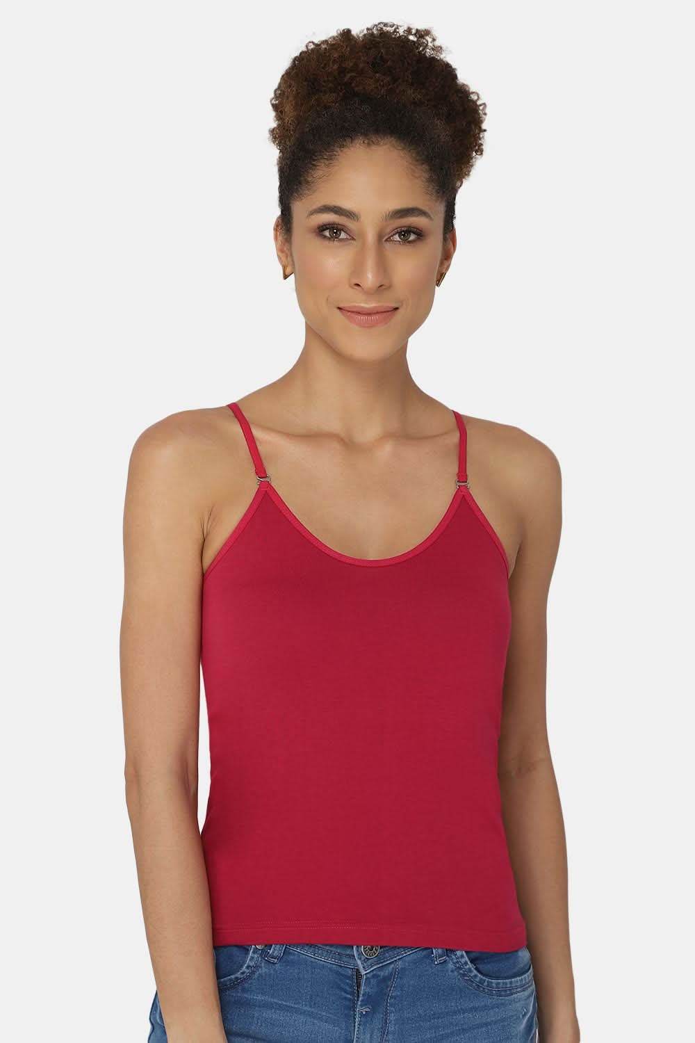 Intimacy Full Coverage Cotton Slip Camisole – IN15 | Non-Wired, Non-Padded & Ultra-Comfortable - Naidu Hall Family Store
