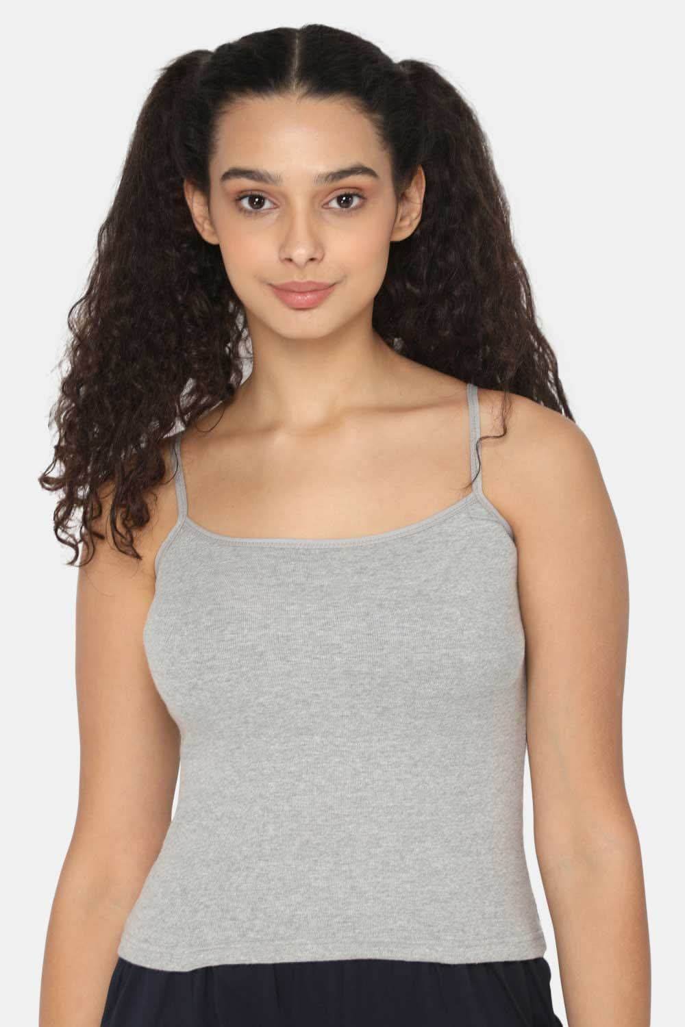 Intimacy Full Coverage Non-Padded Cotton Slip Camisole – IN02 | Wire-Free & Moisture-Wicking Design - Naidu Hall Family Store