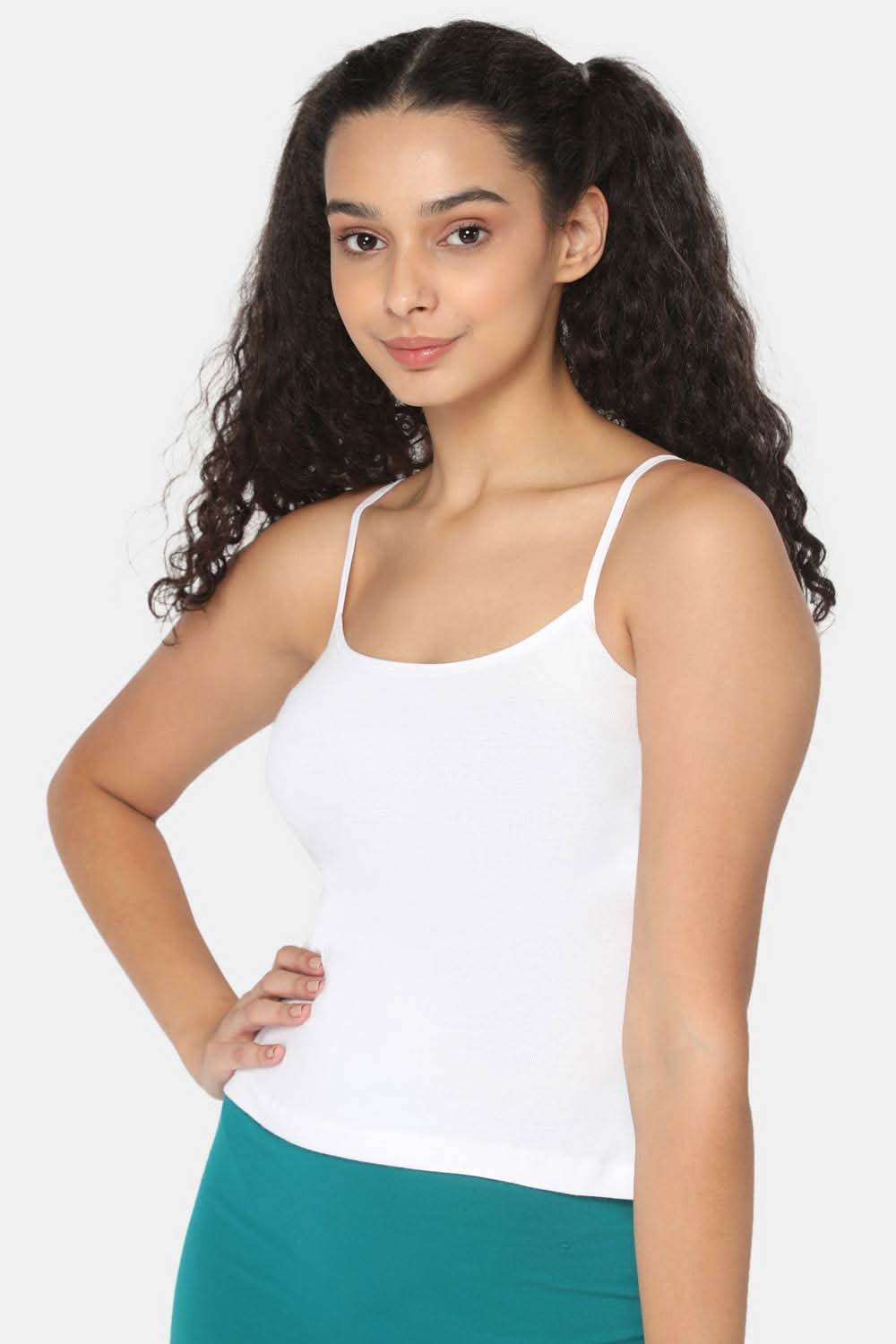 Intimacy Full Coverage Non-Padded Cotton Slip Camisole – IN02 | Wire-Free & Moisture-Wicking Design - Naidu Hall Family Store