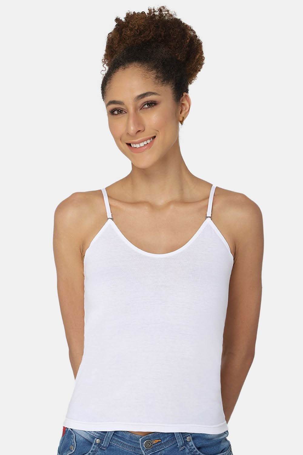 Intimacy Full Coverage Cotton Slip Camisole – IN15 | Non-Wired, Non-Padded & Ultra-Comfortable - Naidu Hall Family Store