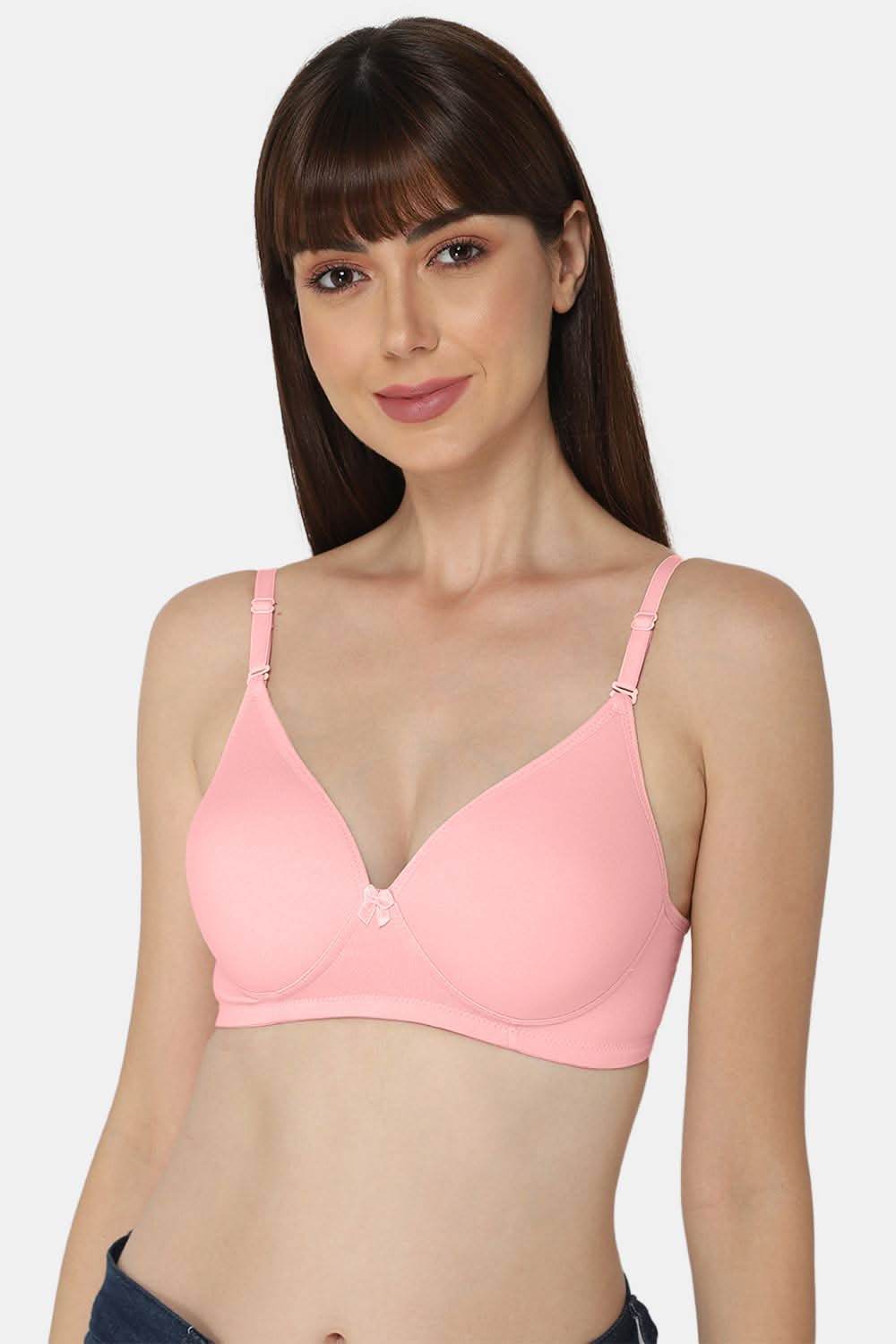Medium Coverage Non-Wired Thin & Adjustable Intimacy T-Shirt Padded Bra - UC09 - Naidu Hall Family Store
