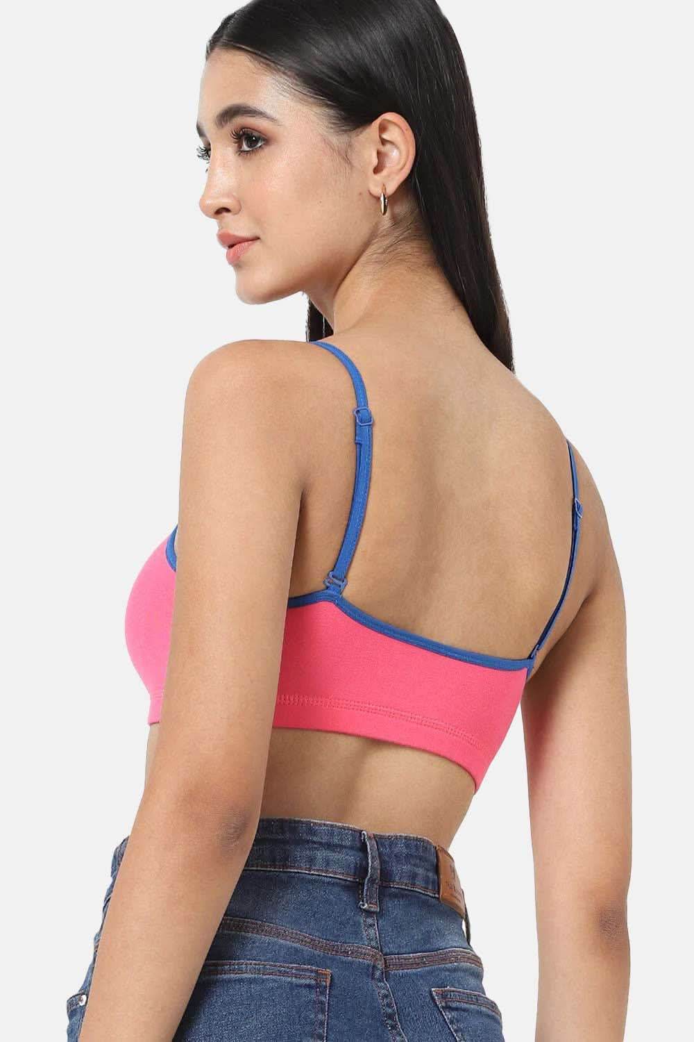 High Coverage Non-Wired Non-Padded Solid Moisture Absorbent Intimacy Beginners Bra -BB01 - Naidu Hall Family Store
