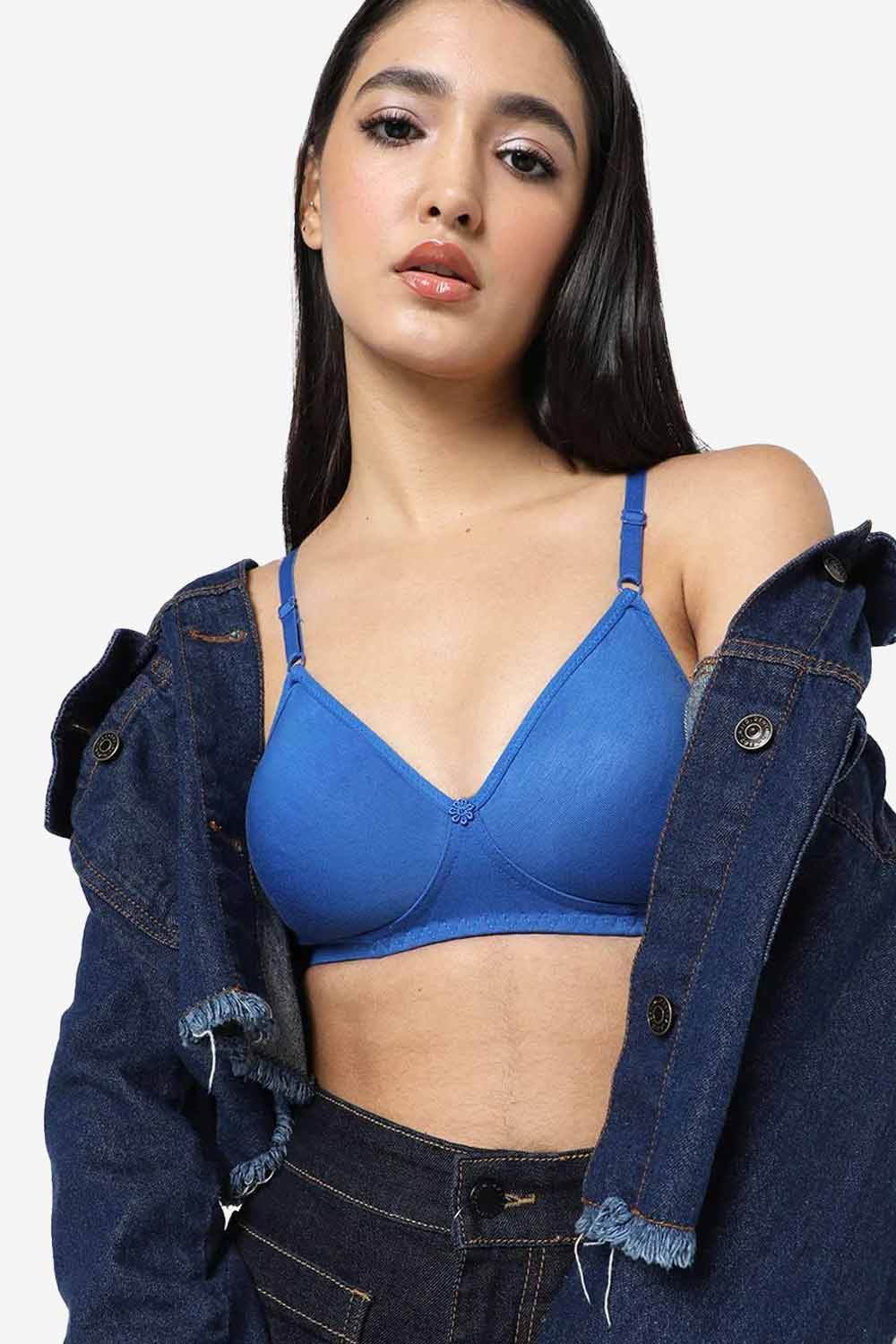 Naidu Hall Medium Coverage Non-Padded T-Shirt Bra - Candi - Naidu Hall Family Store
