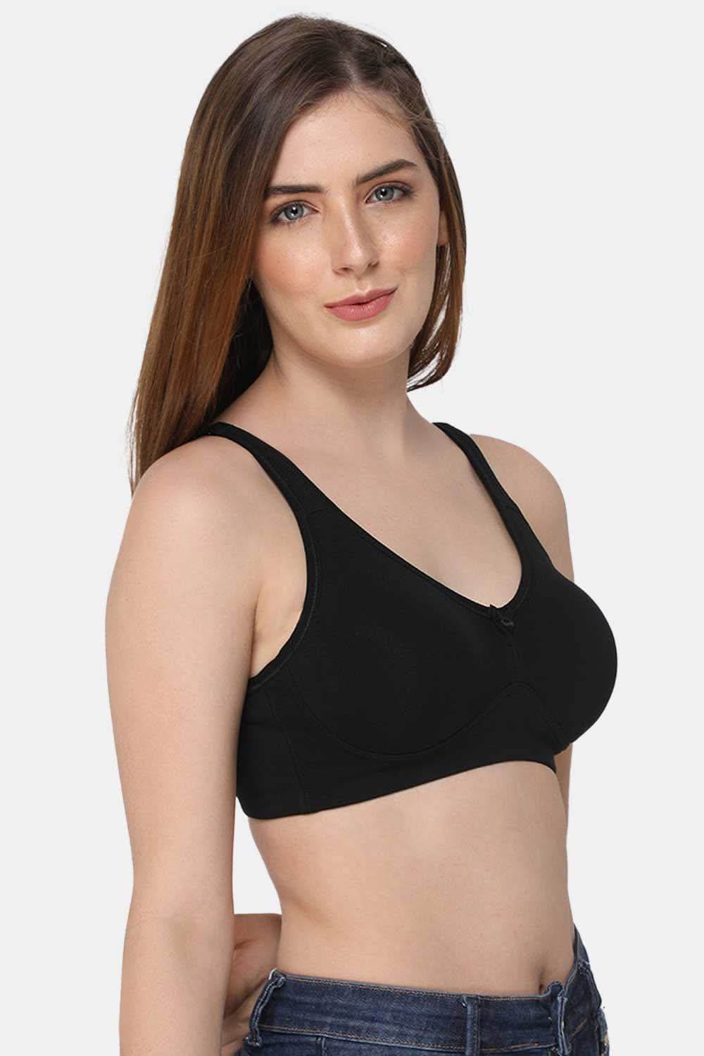 Full Coverage Non-Padded Non-Wired Back Closure Intimacy T-Shirt Bra Prime Shades - DEFT - Naidu Hall Family Store