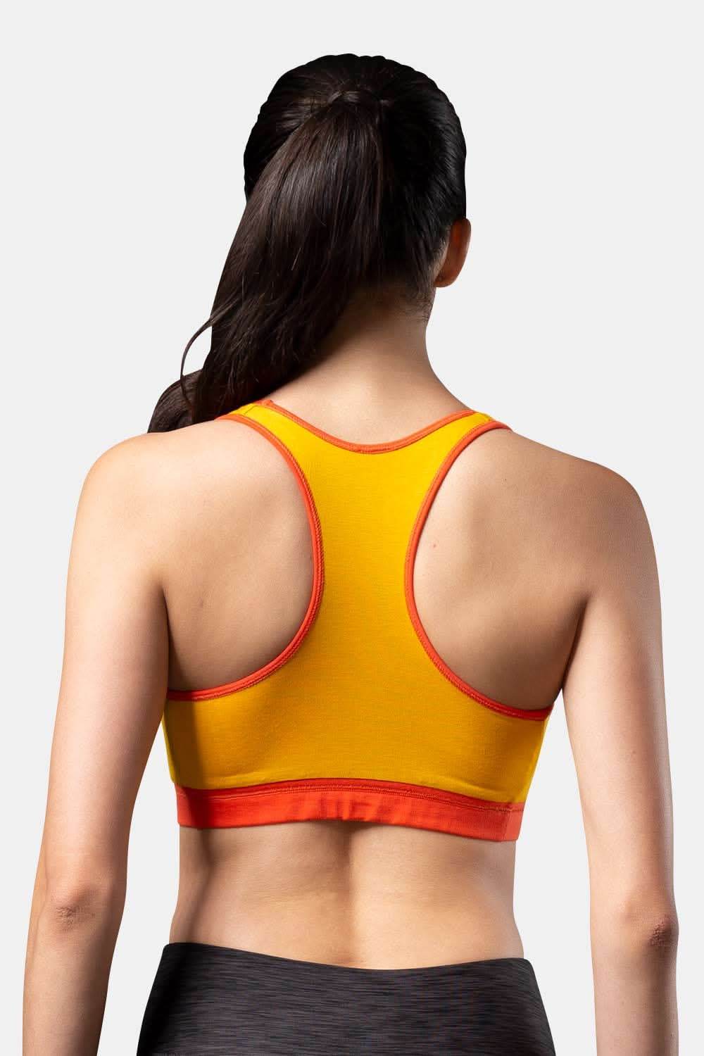 Medium Coverage Non-Padded Non-Wired Intimacy Reversible Active Sports Bra - CA11 - Naidu Hall Family Store