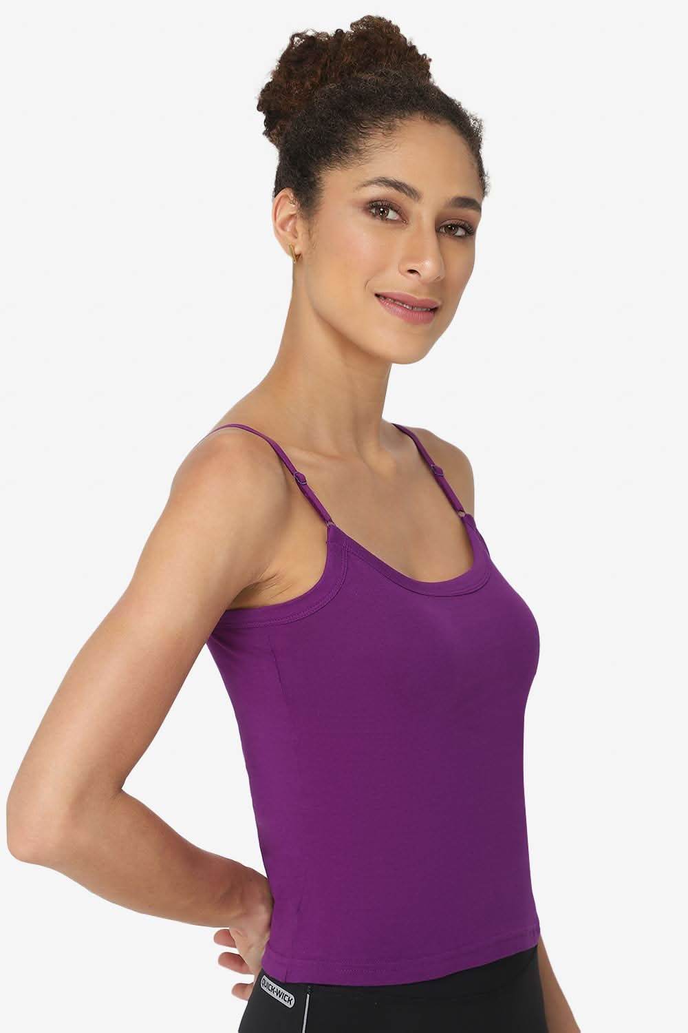 Intimacy Cotton Slip Camisole – IN05 | Wire-Free, Seamless & Adjustable - Naidu Hall Family Store