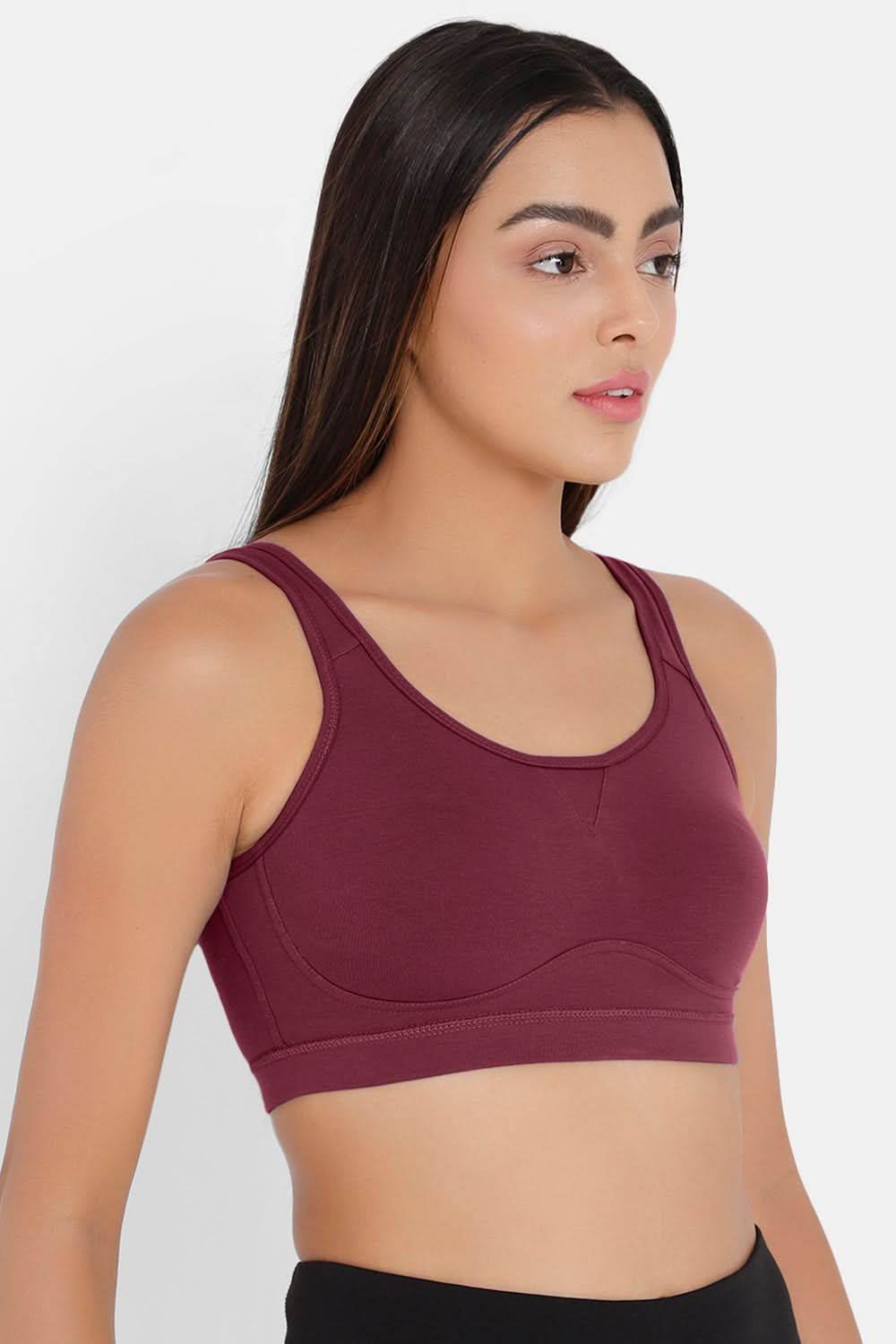 Medium Coverage Non-Padded Non-Wired Intimacy Active Sports Bra - CA15 - Naidu Hall Family Store