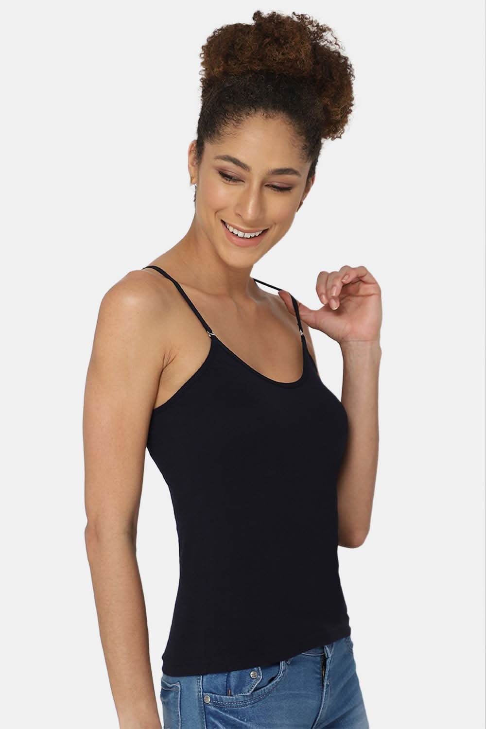 Intimacy Full Coverage Cotton Slip Camisole – IN15 | Non-Wired, Non-Padded & Ultra-Comfortable - Naidu Hall Family Store