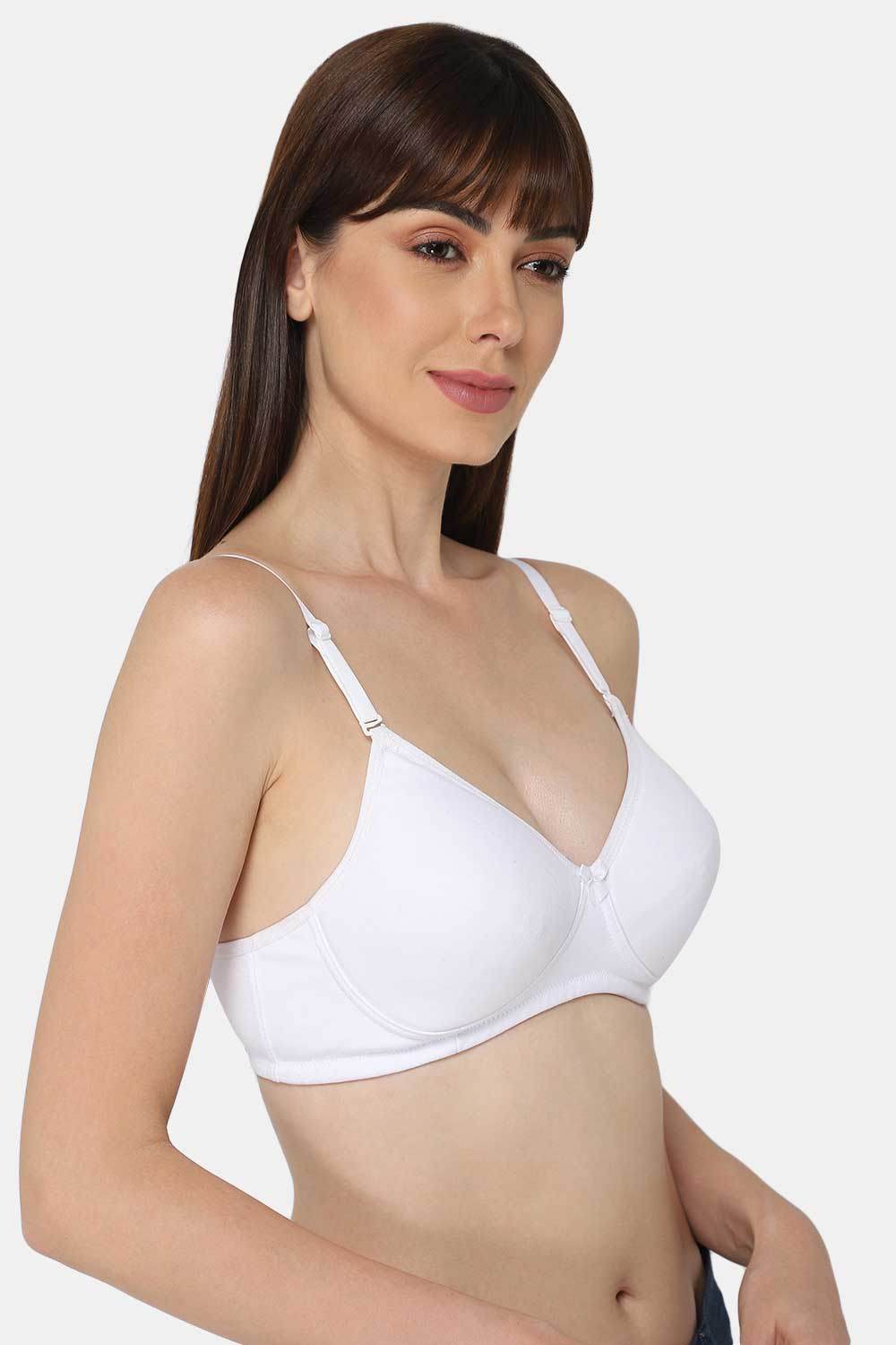 Medium Coverage Intimacy Non-Wired Padded T-Shirt Bra with Inner Seam – EC06 - Naidu Hall Family Store