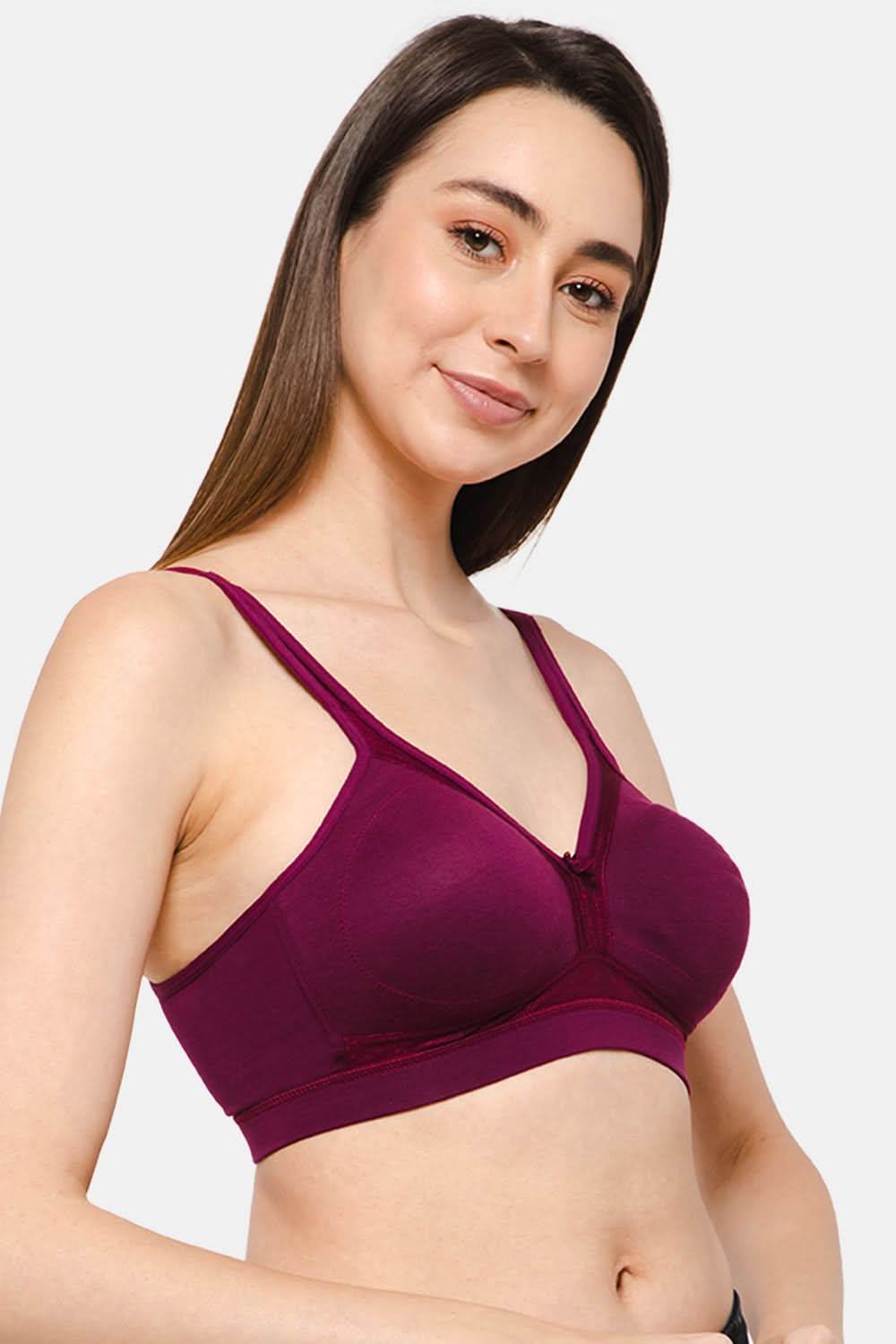 Full Coverage Non-Padded Non-Wired Intimacy T-Shirt Saree Bra - DEF F - Naidu Hall Family Store