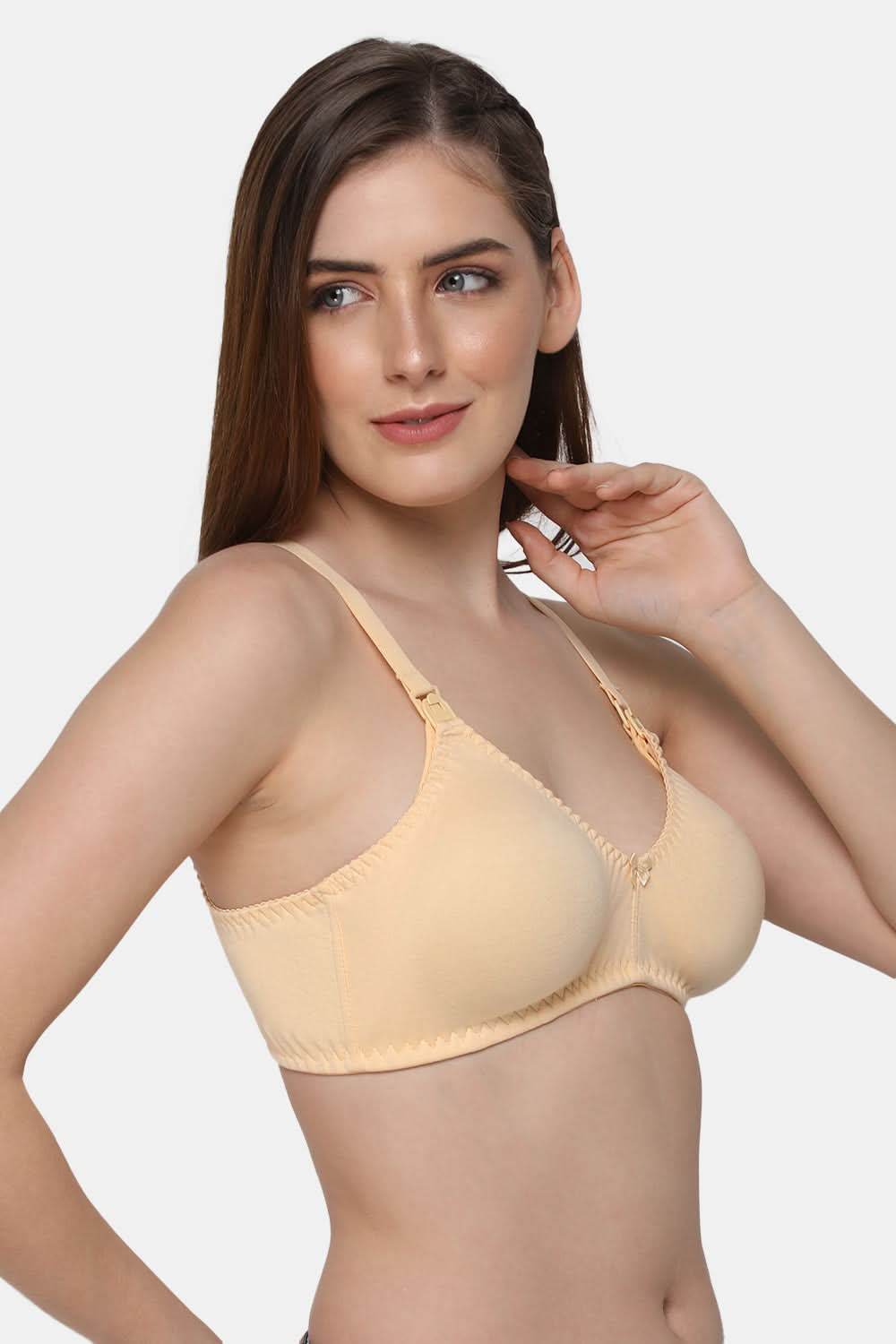 Medium Coverage Non-Wired Non-Padded Intimacy Feeding Bra - Nursing Bra - INT21 - Naidu Hall Family Store