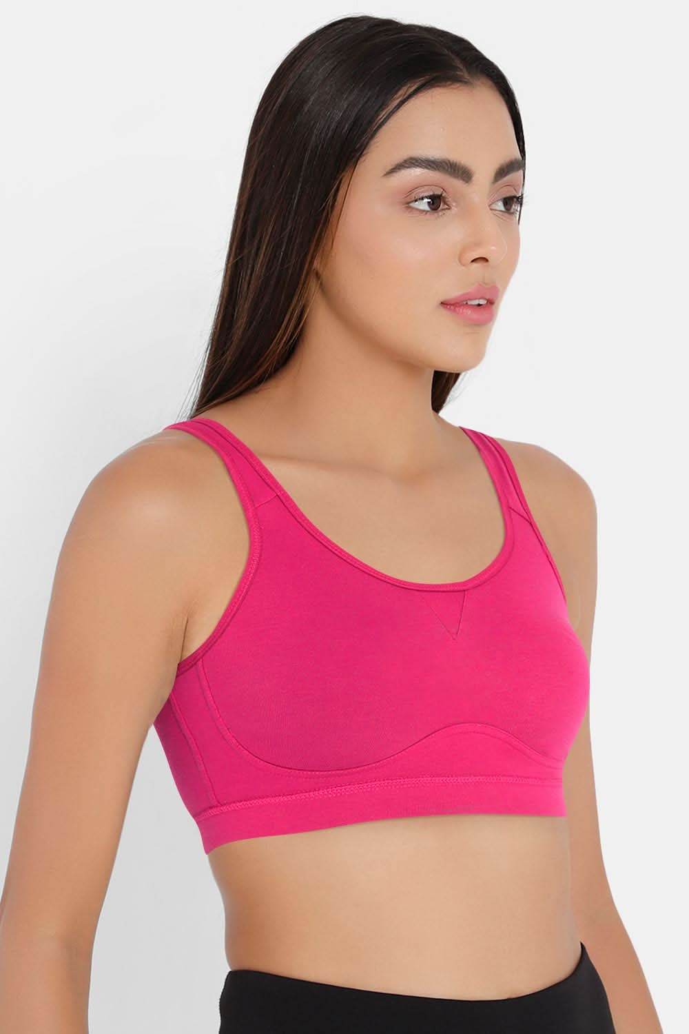 Medium Coverage Non-Padded Non-Wired Intimacy Active Sports Bra - CA15 - Naidu Hall Family Store