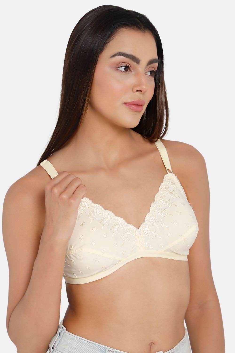 Naidu Hall Medium Coverage Non-Padded Non-Wired Saree Bra - Lovable Hakoba - Naidu Hall Family Store