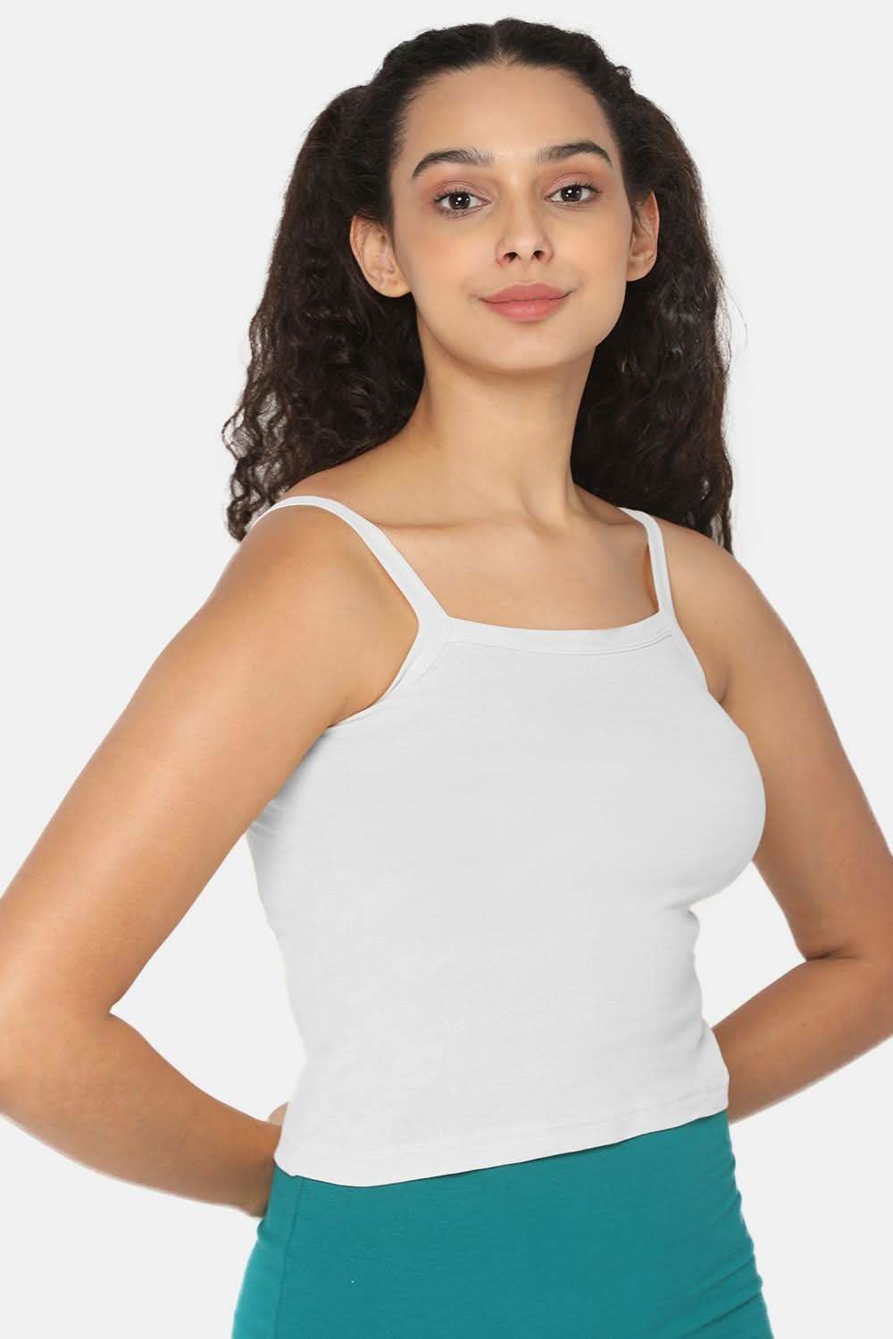 Intimacy Full Coverage 100% Cotton Slip Camisole – IN01 | Non-Padded & Seamless Comfort for Everyday Wear - Naidu Hall Family Store