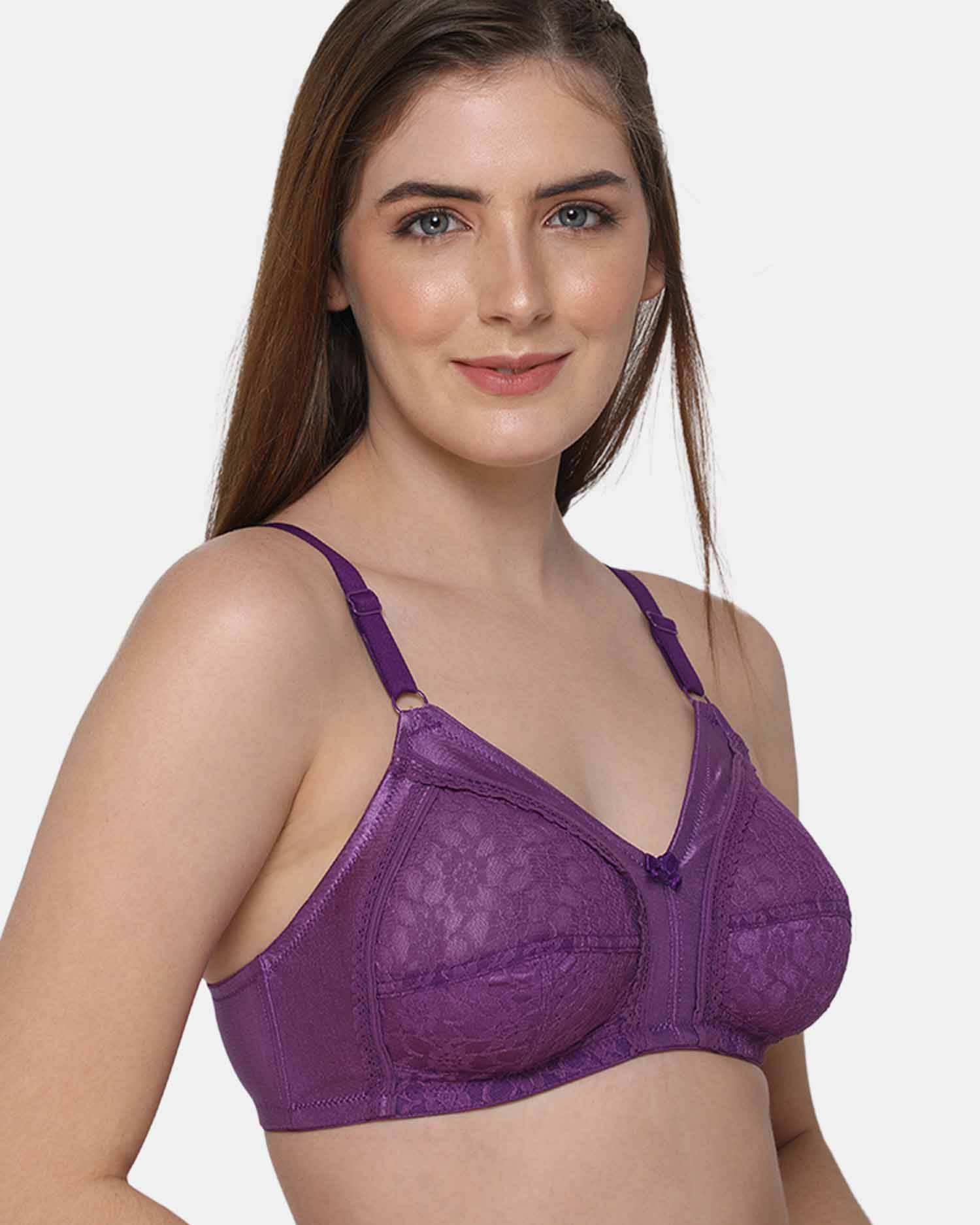 Full Coverage Non-Wired Non-Padded Intimacy Ethnic Bridal Bra - LL05 - Naidu Hall Family Store