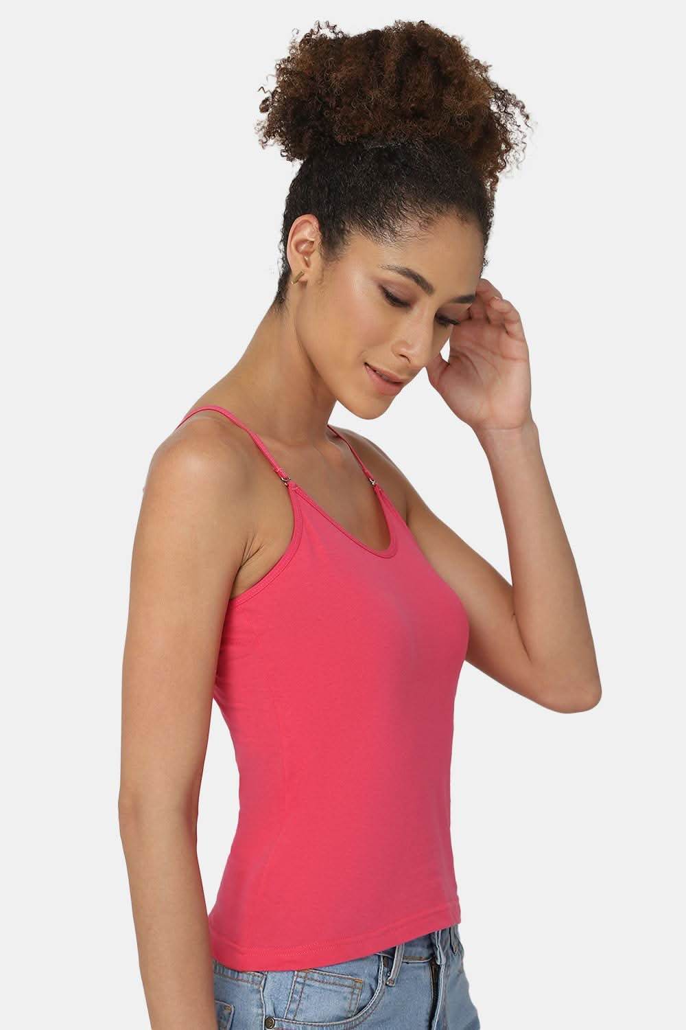 Intimacy Full Coverage Cotton Slip Camisole – IN15 | Non-Wired, Non-Padded & Ultra-Comfortable - Naidu Hall Family Store