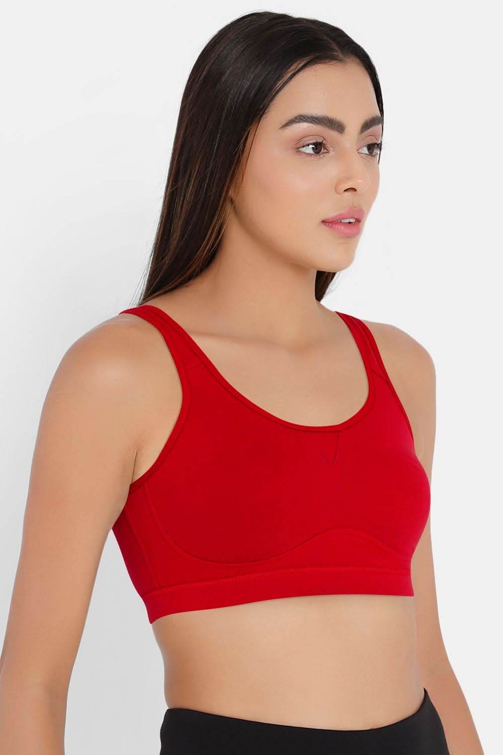 Medium Coverage Non-Padded Non-Wired Intimacy Active Sports Bra - CA15 - Naidu Hall Family Store