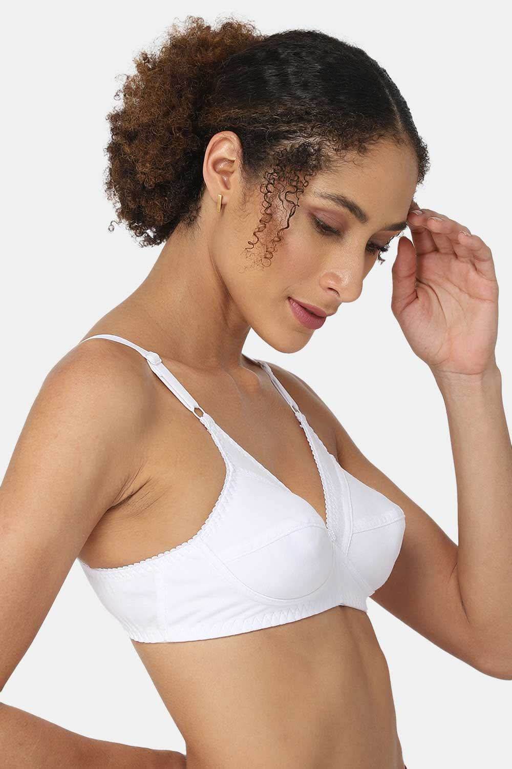 Medium Coverage Non-Padded Non-Wired Naidu Hall Everyday Saree Bra - Charmi - Naidu Hall Family Store