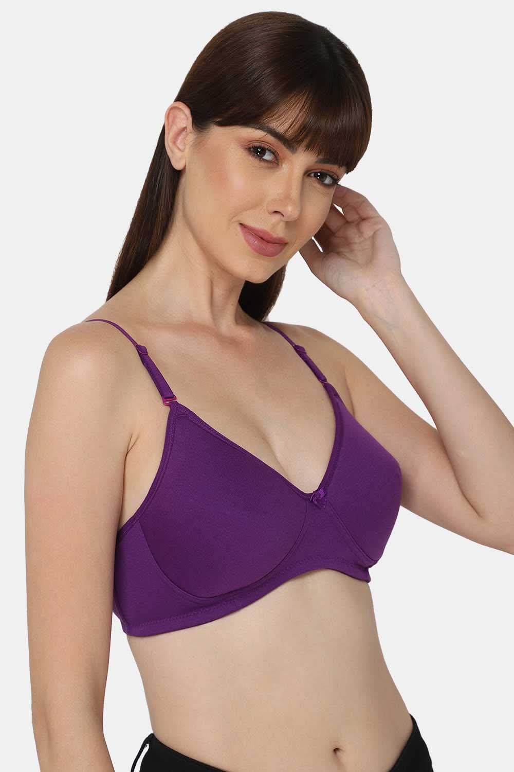 Medium Coverage Intimacy Non-Wired Padded T-Shirt Bra with Inner Seam – EC06 - Naidu Hall Family Store