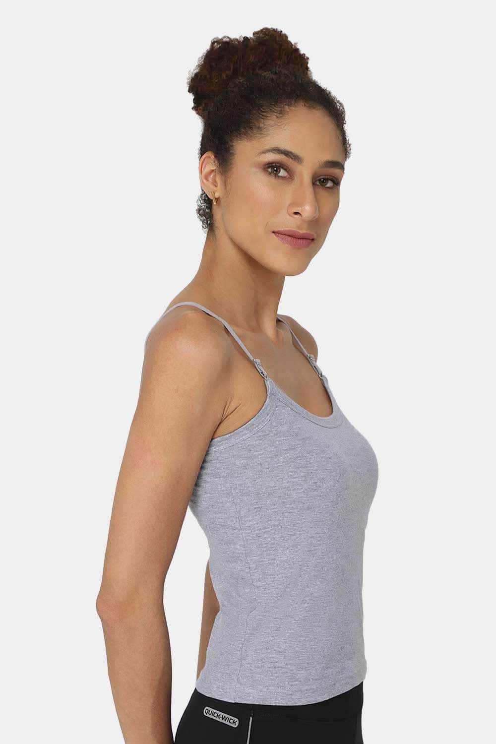 Intimacy Cotton Slip Camisole – IN05 | Wire-Free, Seamless & Adjustable - Naidu Hall Family Store