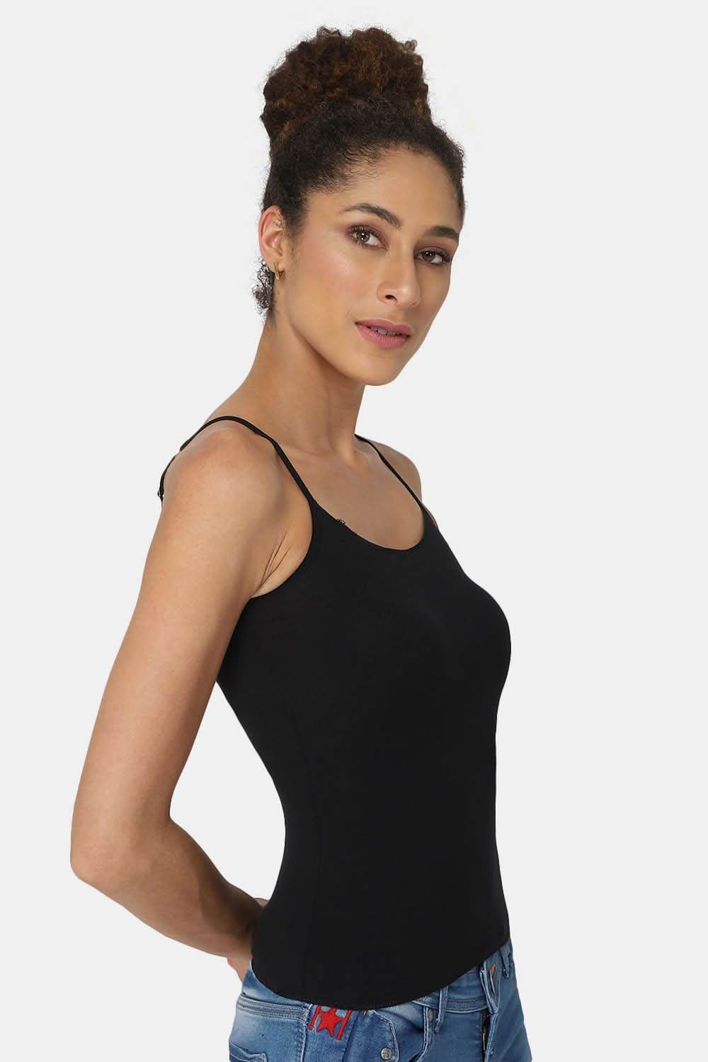 Intimacy Bio-Based Modal Slip Camisole – M002 | Smooth Fit, Skin-Friendly & Full Coverage - Naidu Hall Family Store