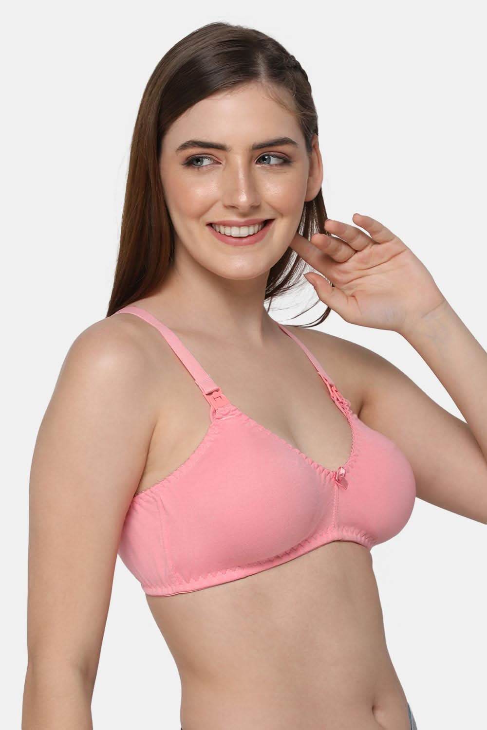 Medium Coverage Non-Wired Non-Padded Intimacy Feeding Bra - Nursing Bra - INT21 - Naidu Hall Family Store