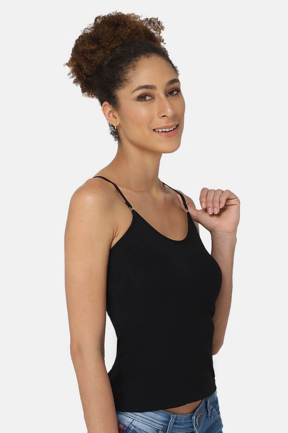 Intimacy Full Coverage Cotton Slip Camisole – IN15 | Non-Wired, Non-Padded & Ultra-Comfortable - Naidu Hall Family Store