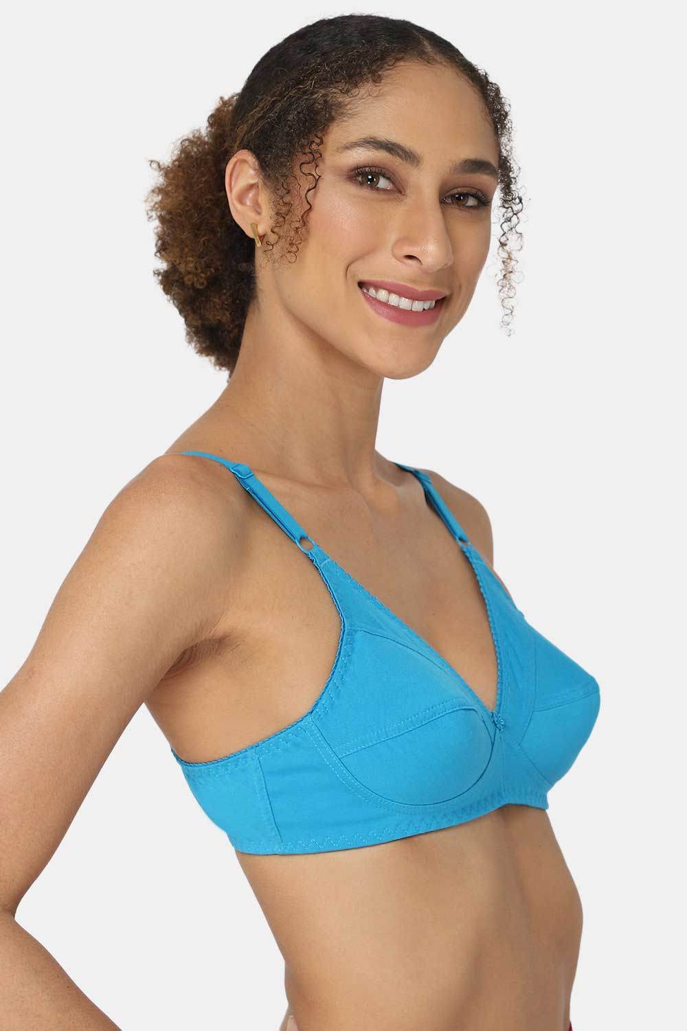 Medium Coverage Non-Padded Non-Wired Naidu Hall Everyday Saree Bra - Charmi - Naidu Hall Family Store
