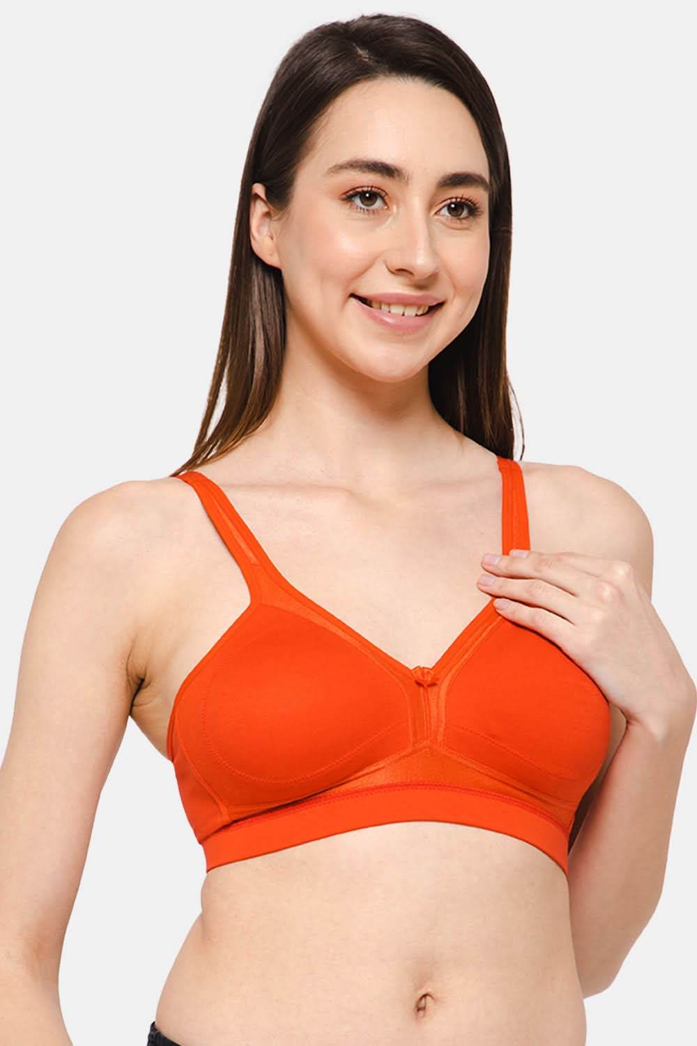 Full Coverage Non-Padded Non-Wired Intimacy T-Shirt Saree Bra - DEF F - Naidu Hall Family Store