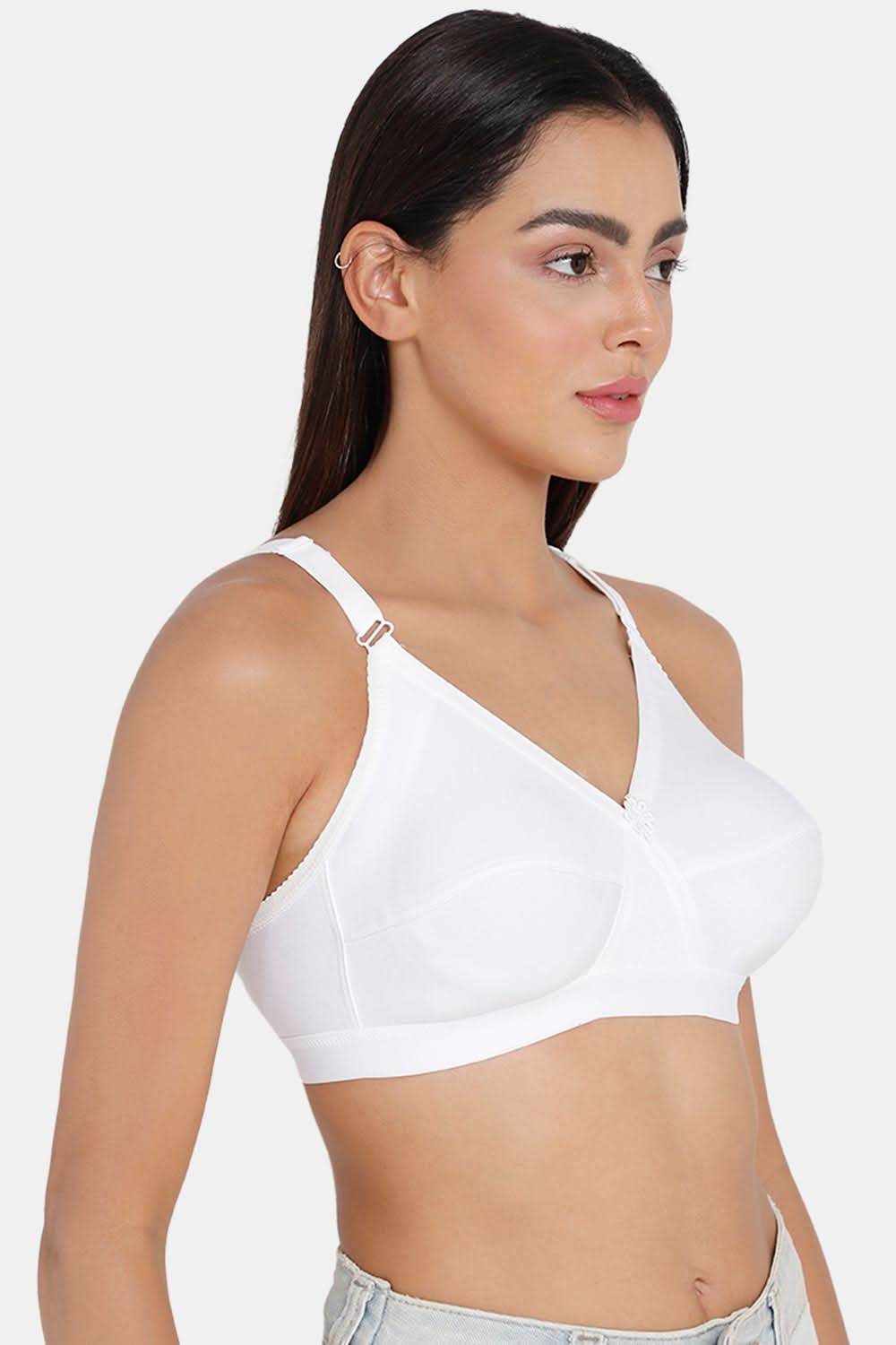Full Coverage Non-Wired Non-Padded Intimacy Kriss-Kross Everyday Bra - Prime Shades - Naidu Hall Family Store