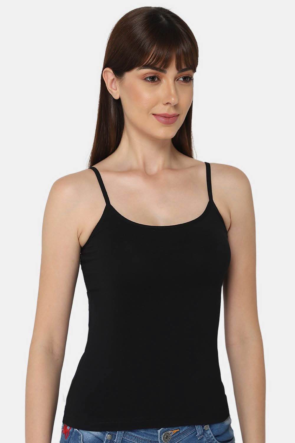 Intimacy Stretch Cotton Slip Camisole – CL01 | Non-Padded & Skin-Friendly - Naidu Hall Family Store