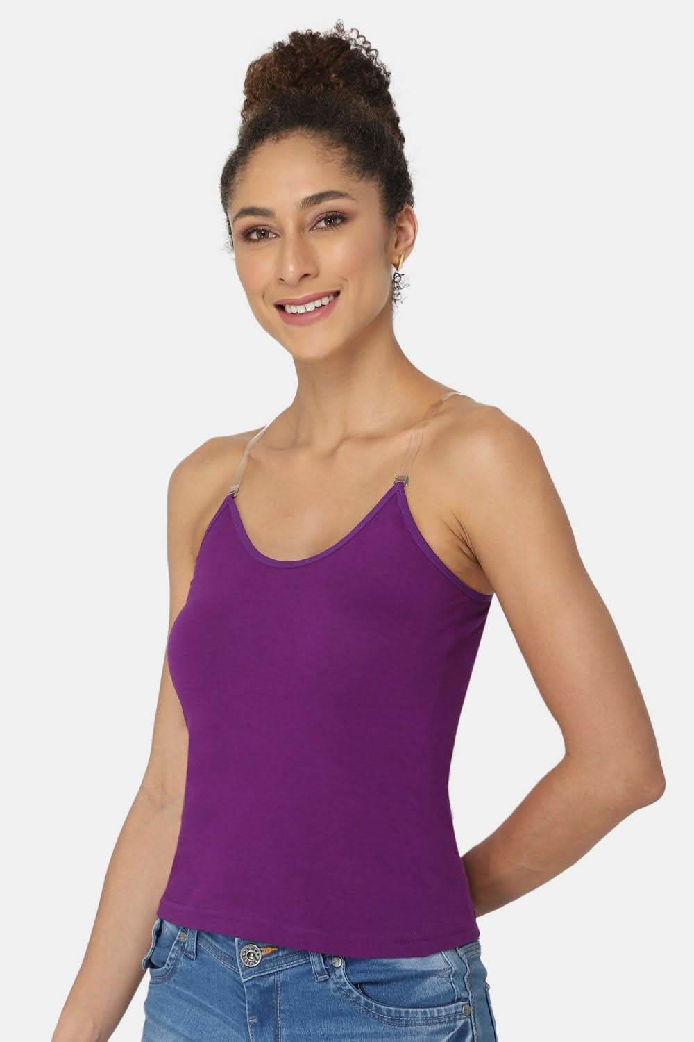 Intimacy Full Coverage Cotton Slip Camisole – IN15 | Non-Wired, Non-Padded & Ultra-Comfortable - Naidu Hall Family Store
