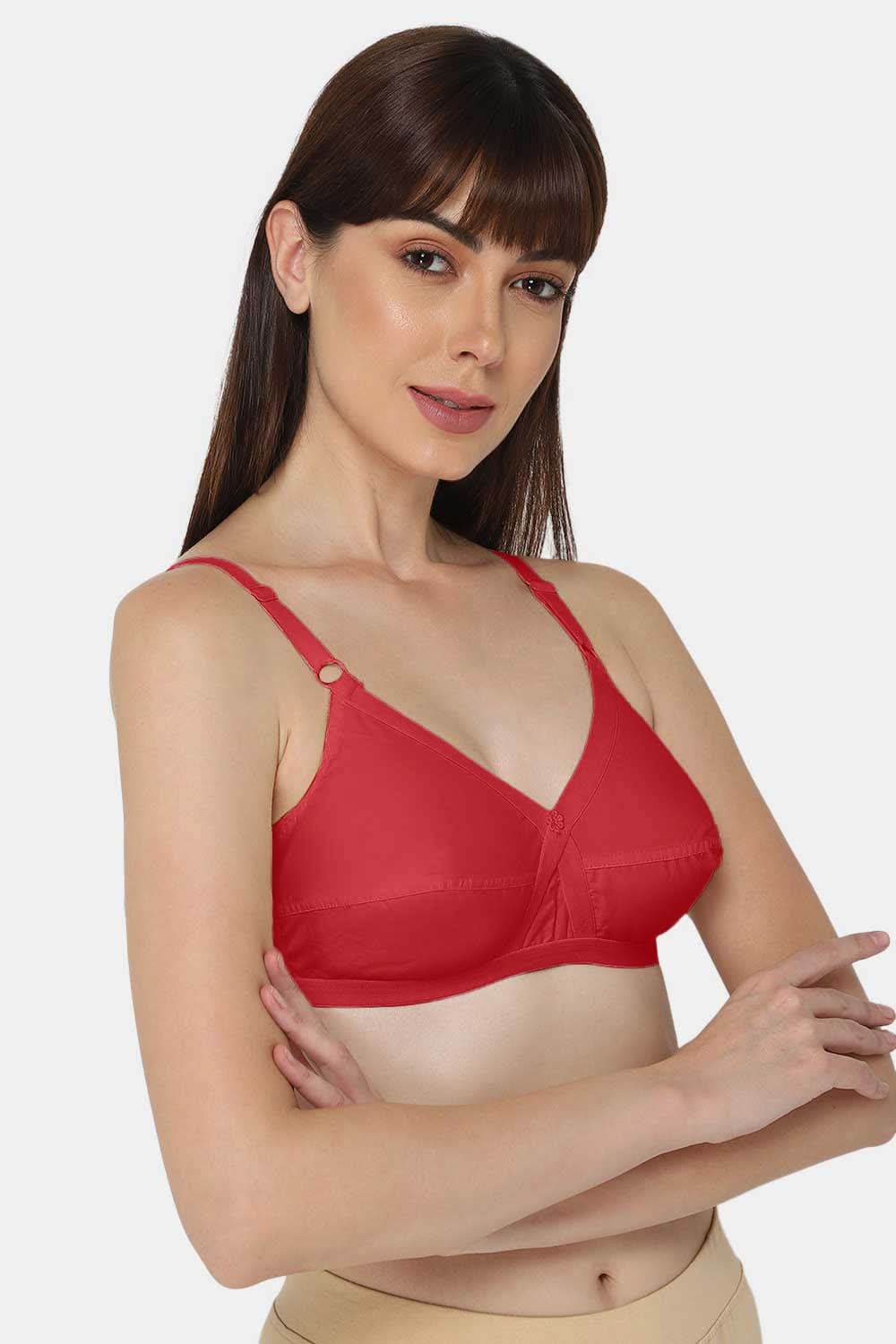 Naidu Hall Full Coverage Non-Wired Non-Padded Heritage Collection Cotton Saree Bra - Naidu Hall Family Store