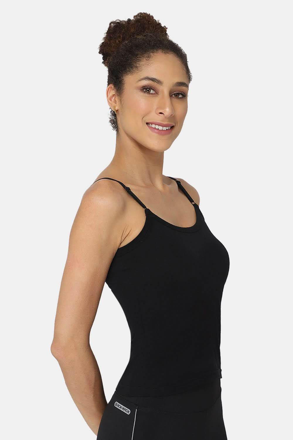 Intimacy Cotton Slip Camisole – IN05 | Wire-Free, Seamless & Adjustable - Naidu Hall Family Store