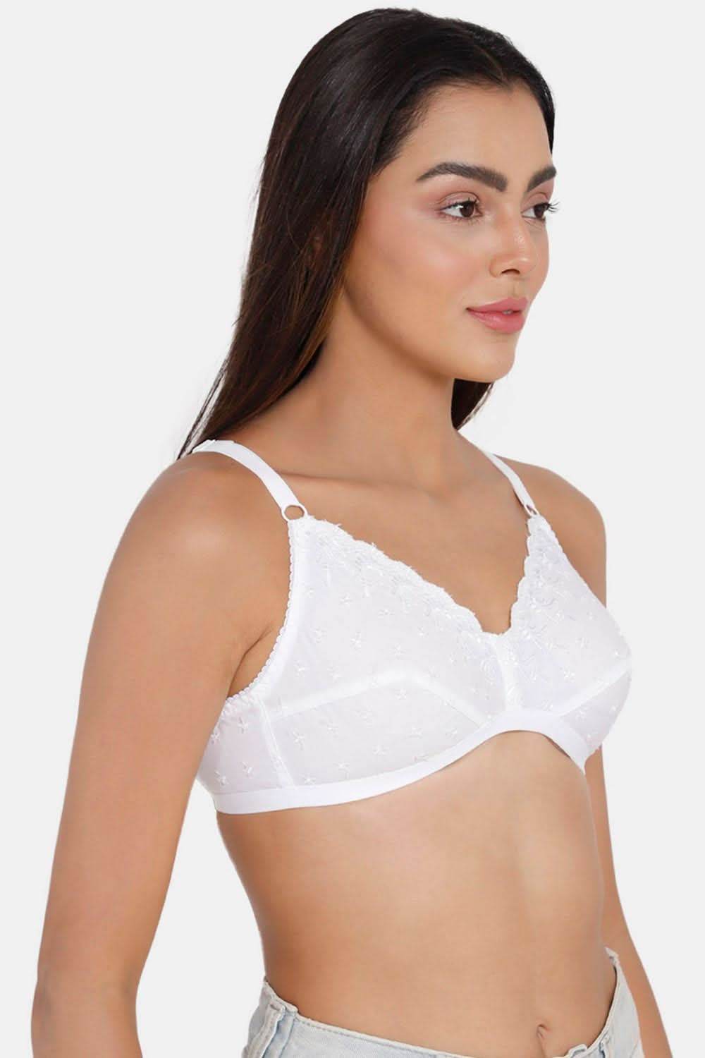 Naidu Hall Medium Coverage Non-Padded Non-Wired Saree Bra - Lovable Hakoba - Naidu Hall Family Store