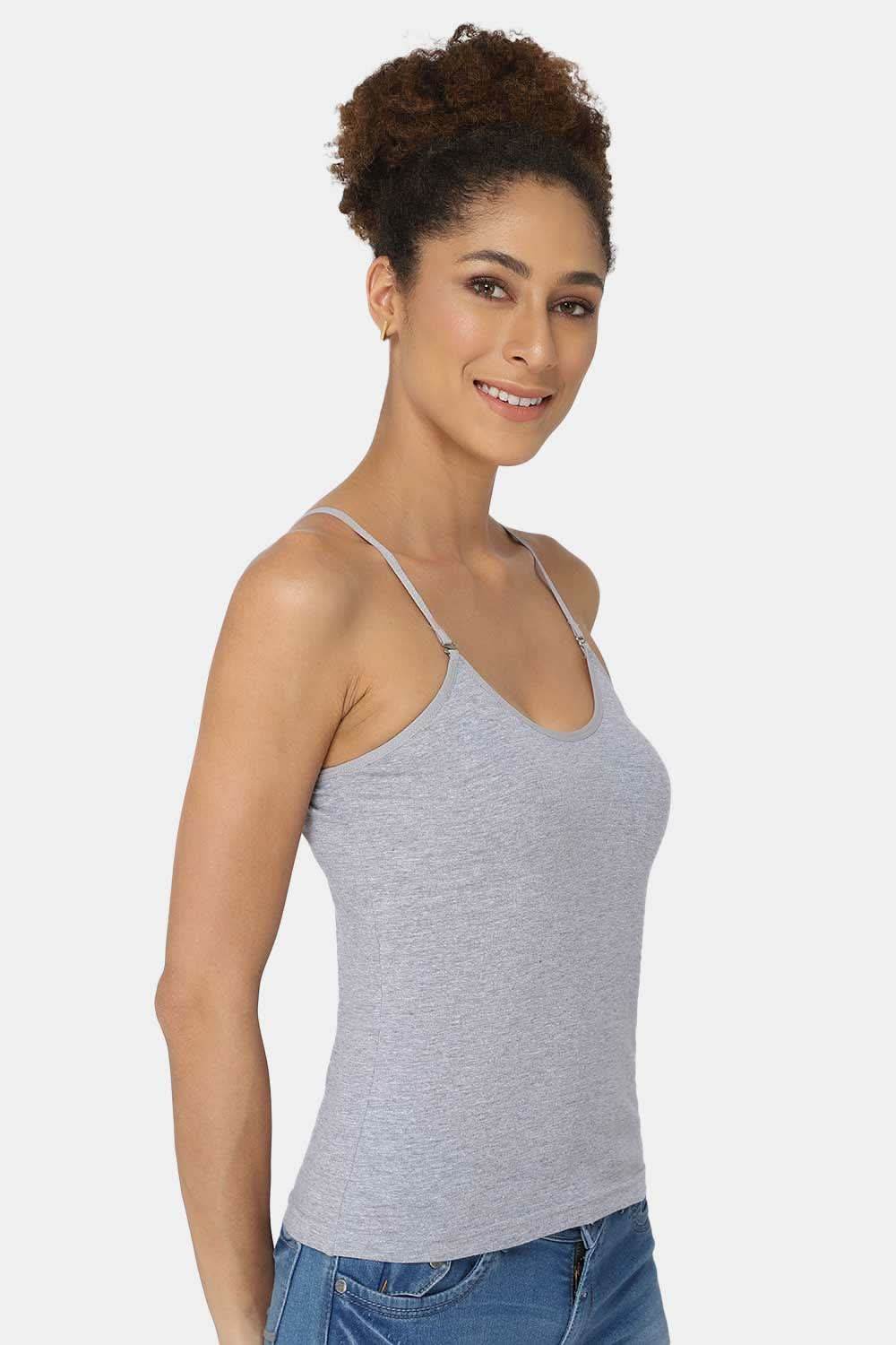 Intimacy Full Coverage Cotton Slip Camisole – IN15 | Non-Wired, Non-Padded & Ultra-Comfortable - Naidu Hall Family Store