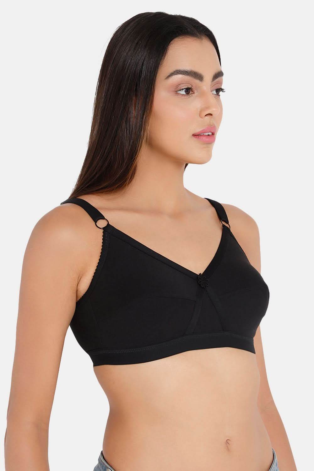 Full Coverage Non-Wired Non-Padded Intimacy Kriss-Kross Everyday Bra - Prime Shades - Naidu Hall Family Store