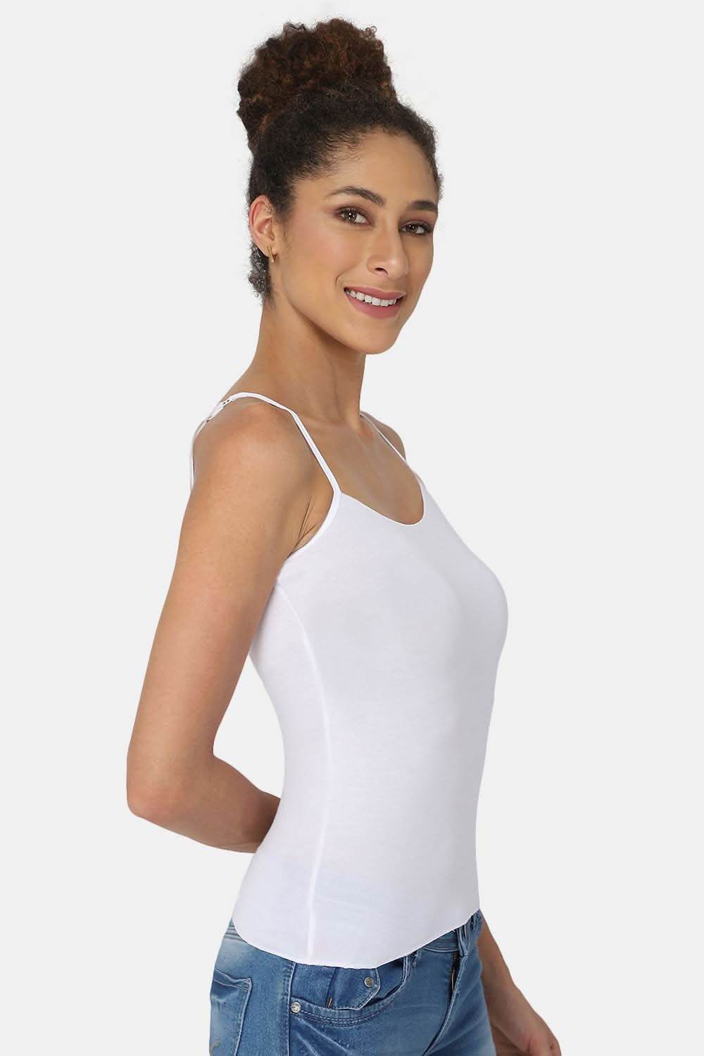 Intimacy Bio-Based Modal Slip Camisole – M002 | Smooth Fit, Skin-Friendly & Full Coverage - Naidu Hall Family Store