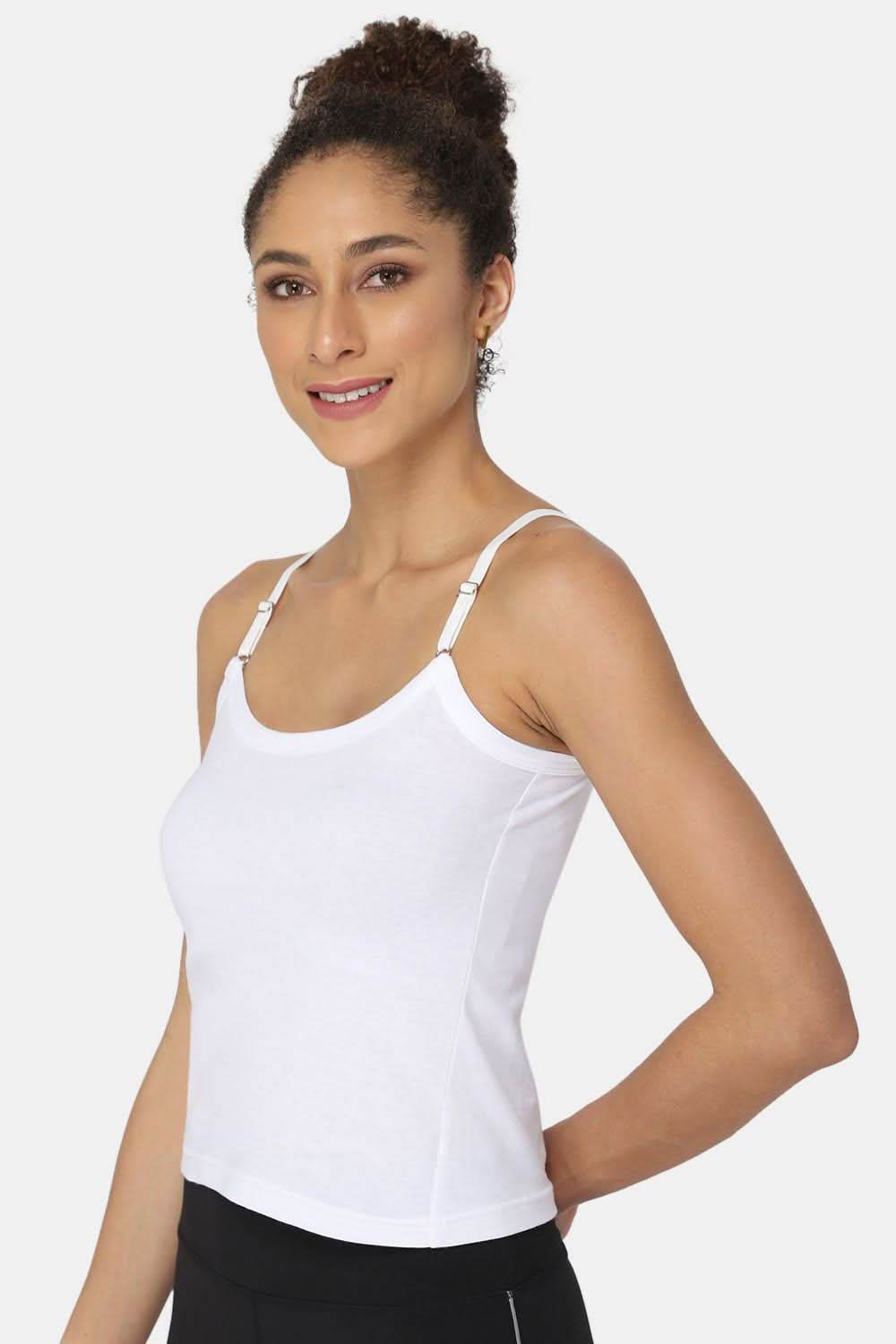 Intimacy Cotton Slip Camisole – IN05 | Wire-Free, Seamless & Adjustable - Naidu Hall Family Store